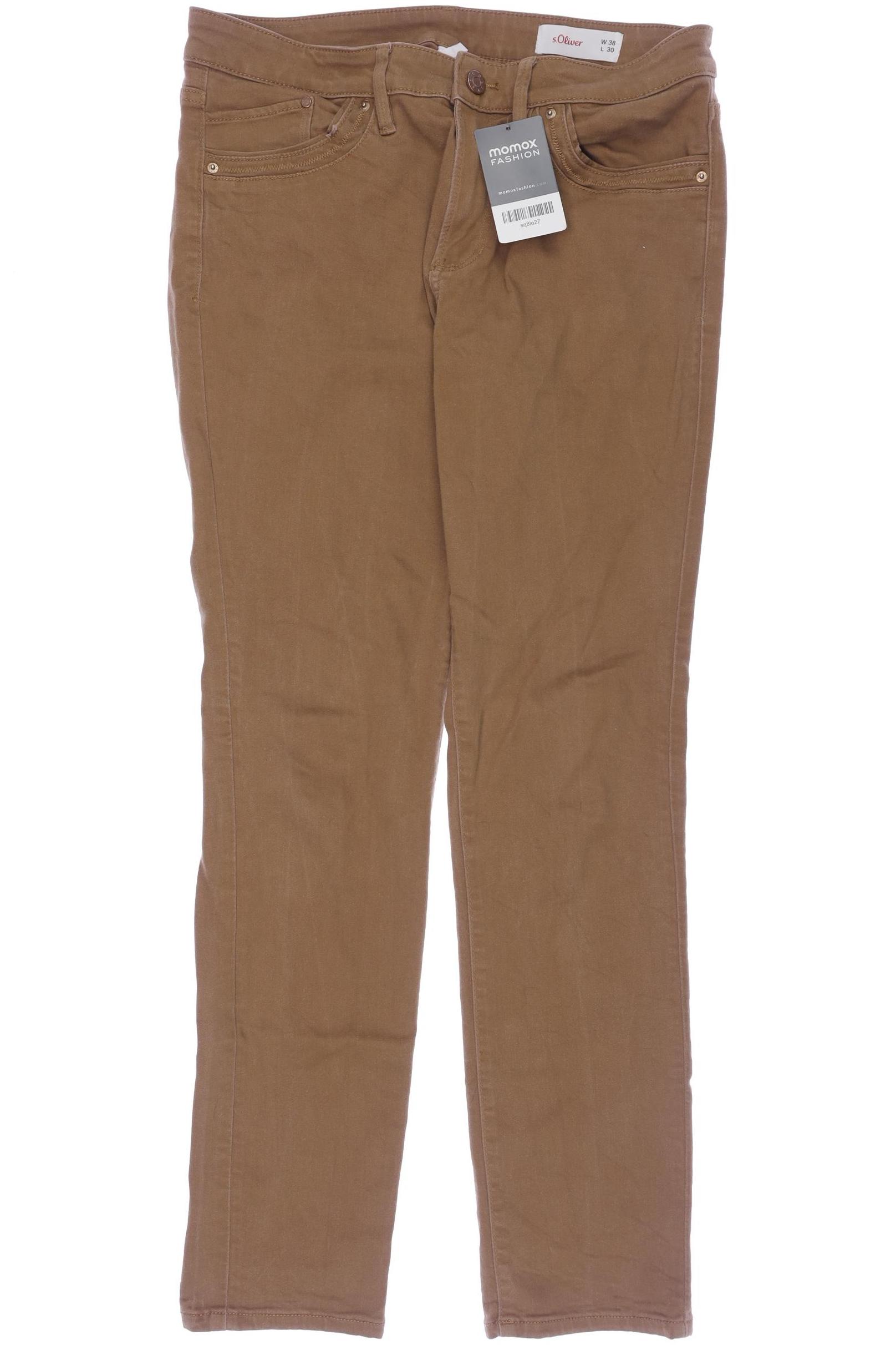 

s.Oliver Damen Jeans, braun, Gr. 38
