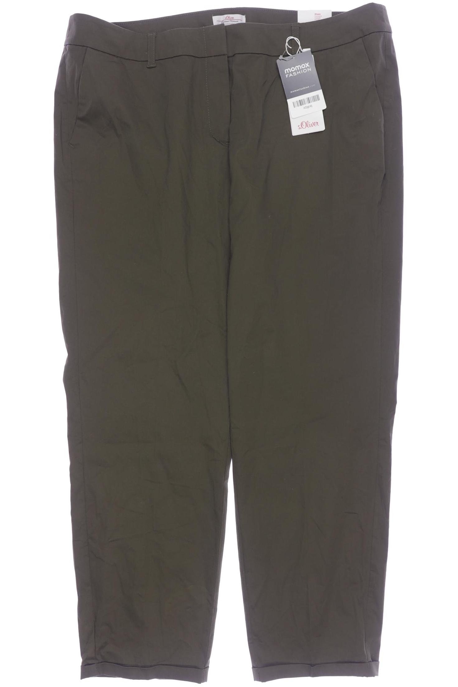 

s.Oliver Damen Stoffhose, grün, Gr. 44