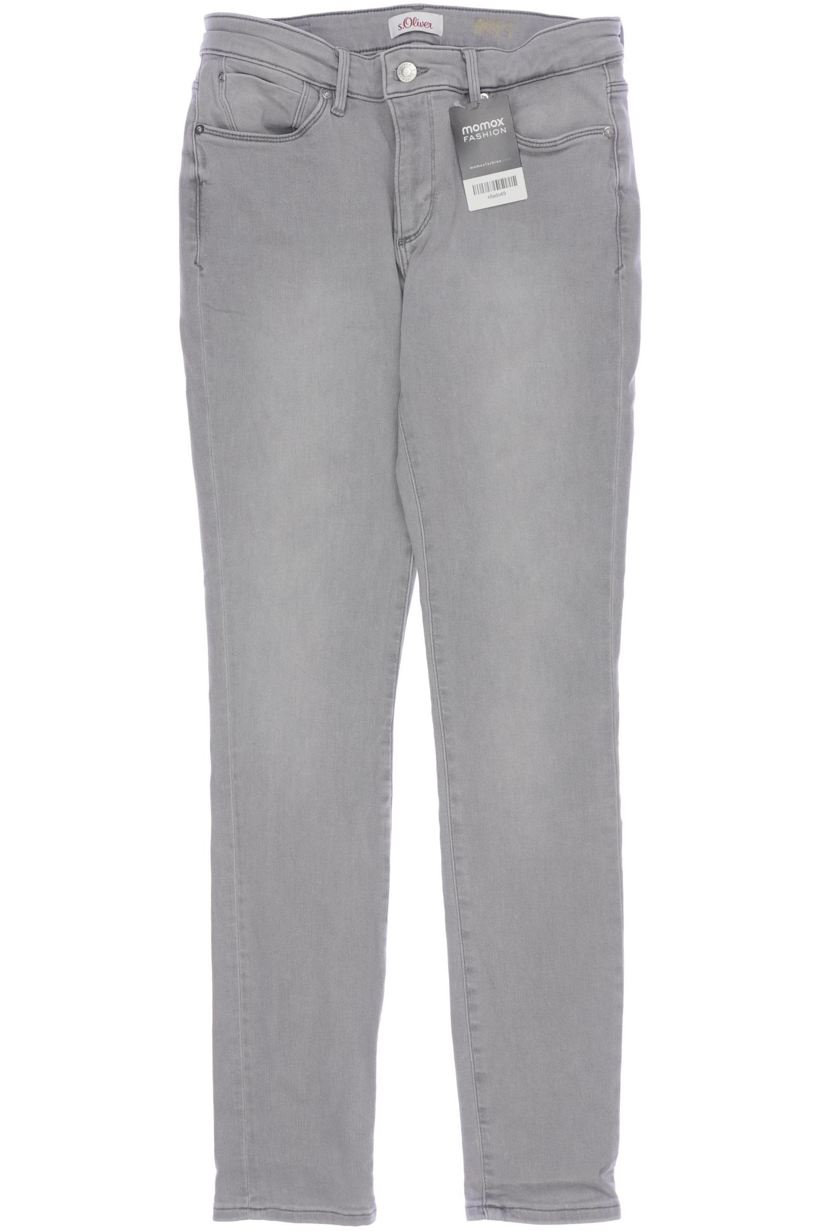 

s.Oliver Damen Jeans, grau, Gr. 36
