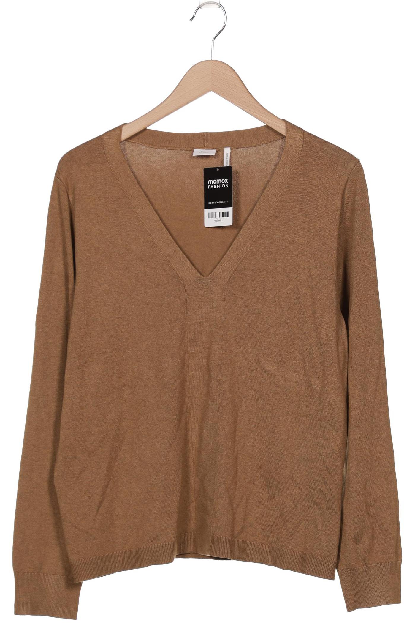 

s.Oliver Damen Pullover, braun, Gr. 46