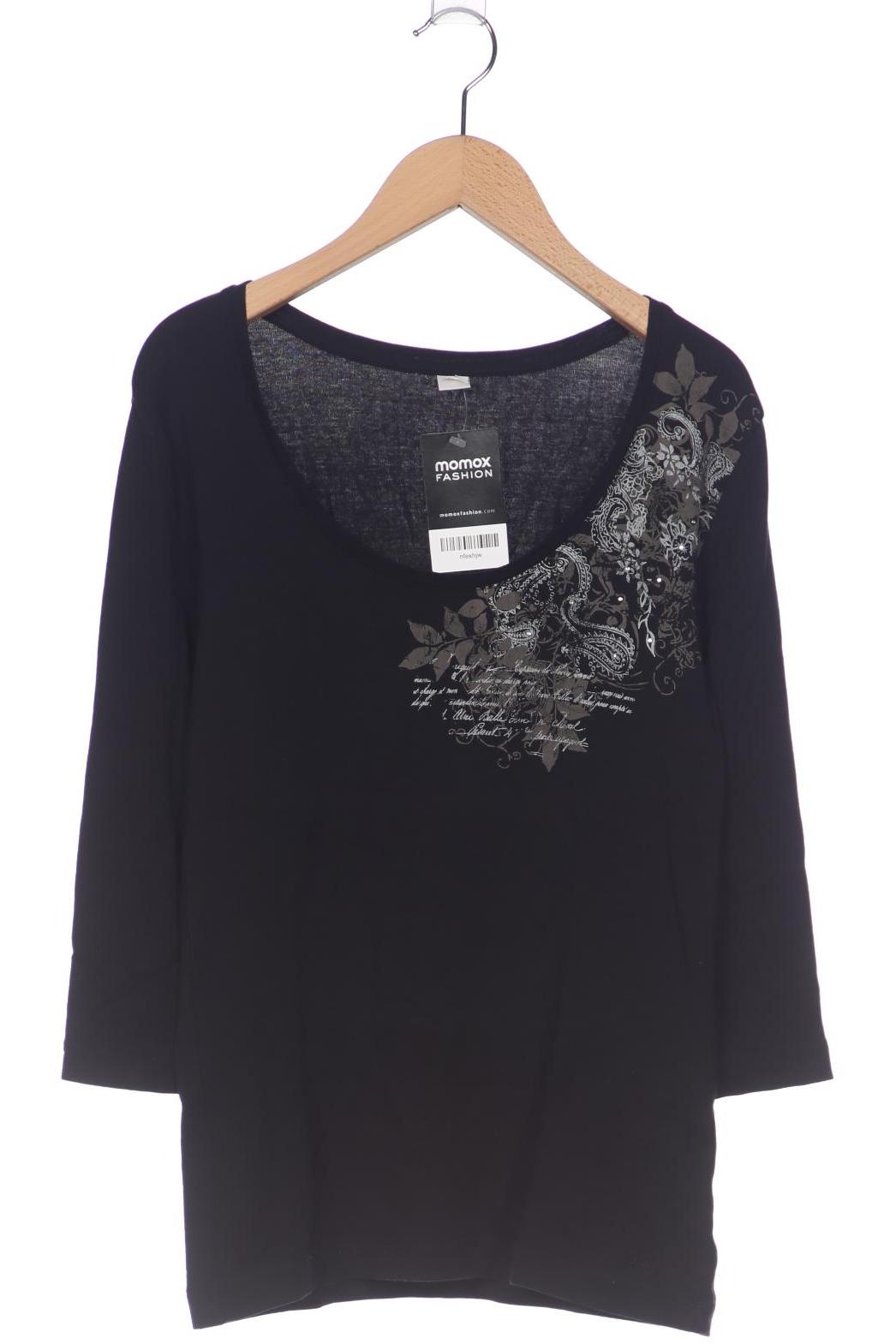 

s.Oliver Damen Langarmshirt, schwarz, Gr. 38