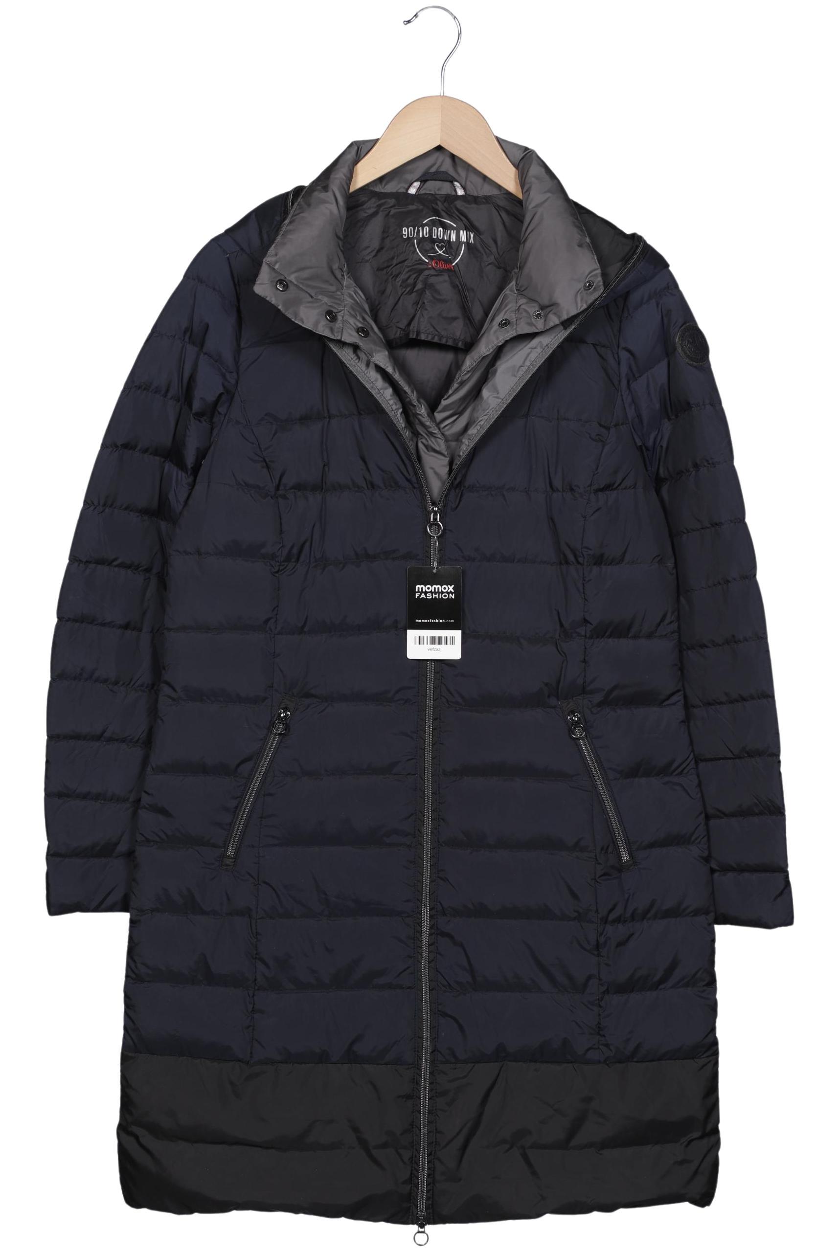 

s.Oliver Damen Mantel, marineblau, Gr. 40