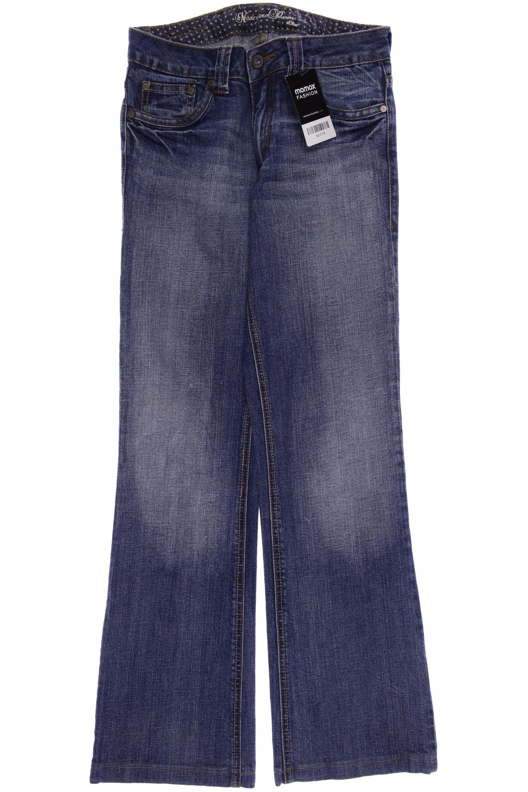 

s.Oliver Damen Jeans, blau