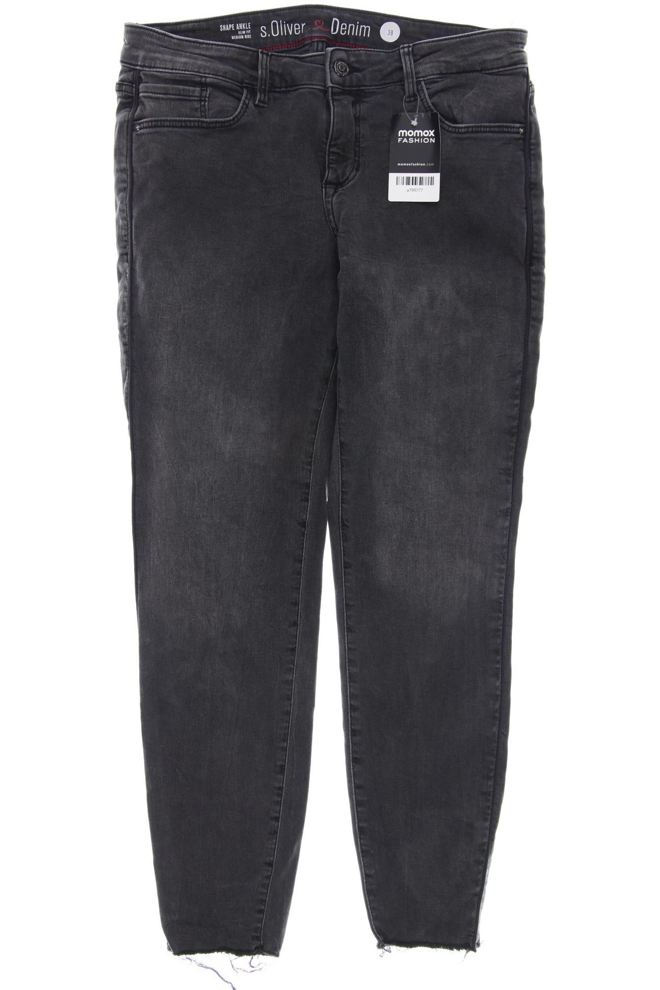 

s.Oliver Damen Jeans, grau, Gr. 38