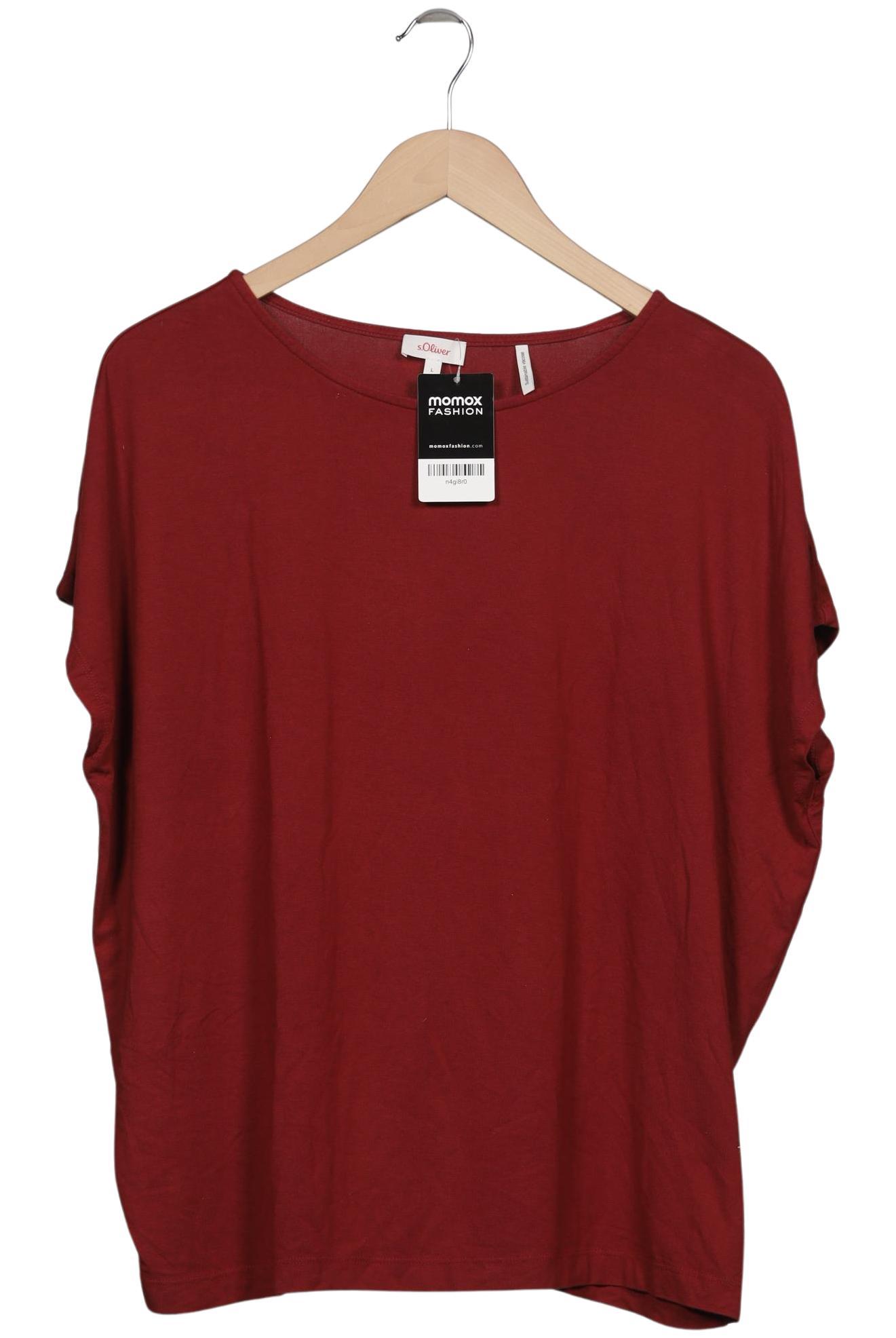 

s.Oliver Damen T-Shirt, rot, Gr. 42