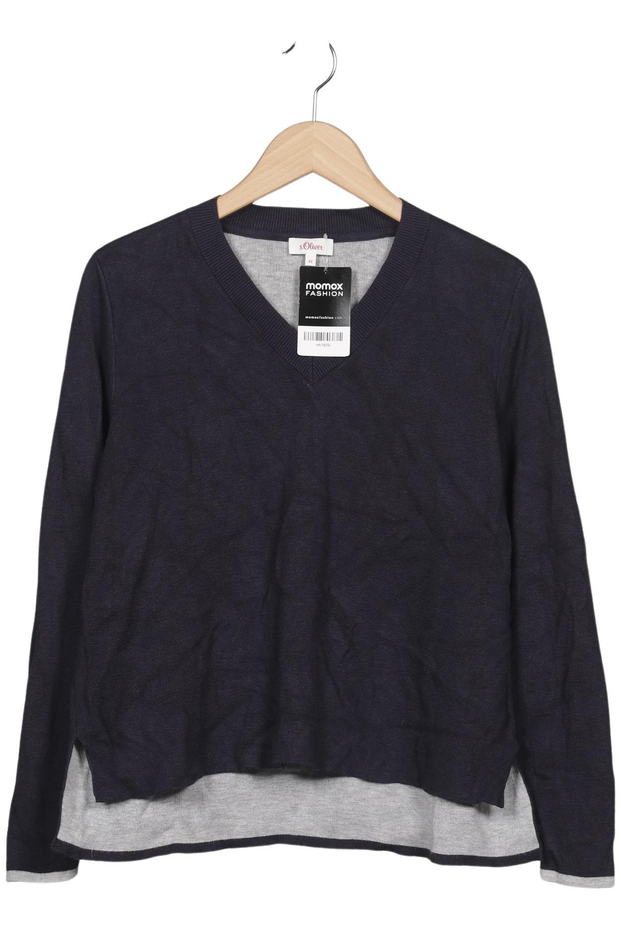 

s.Oliver Damen Pullover, marineblau, Gr. 42