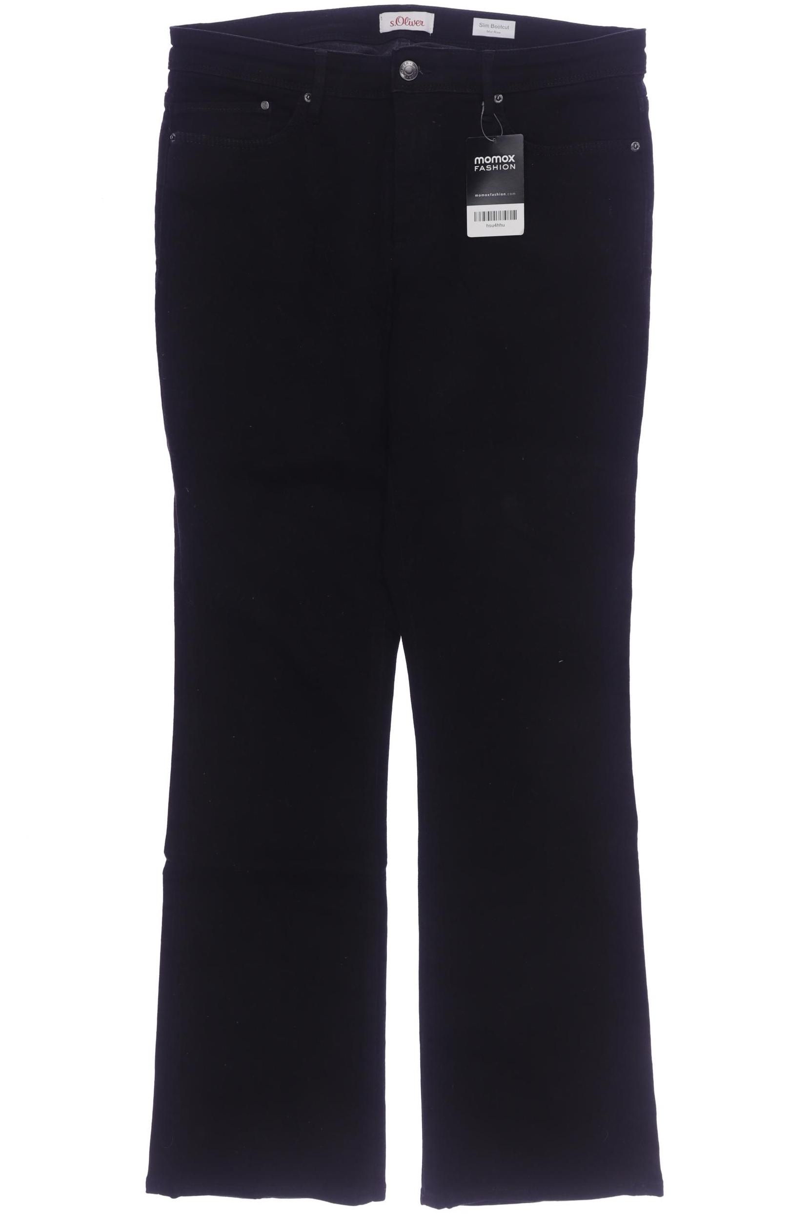 

s.Oliver Damen Jeans, schwarz, Gr. 40