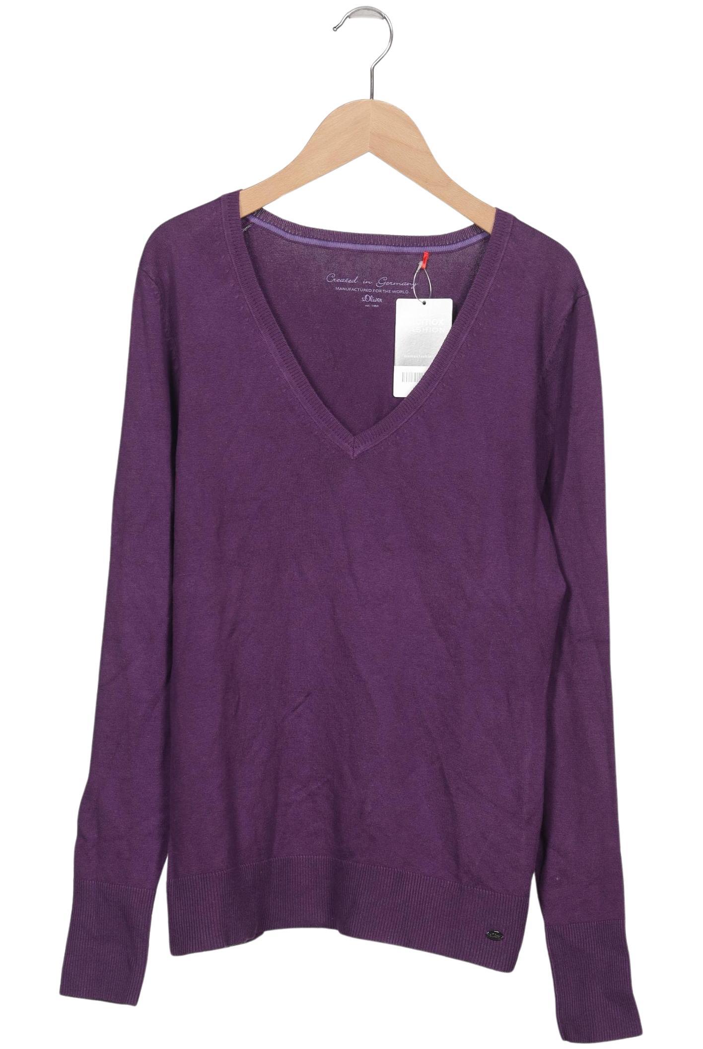 

s.Oliver Damen Pullover, flieder, Gr. 36