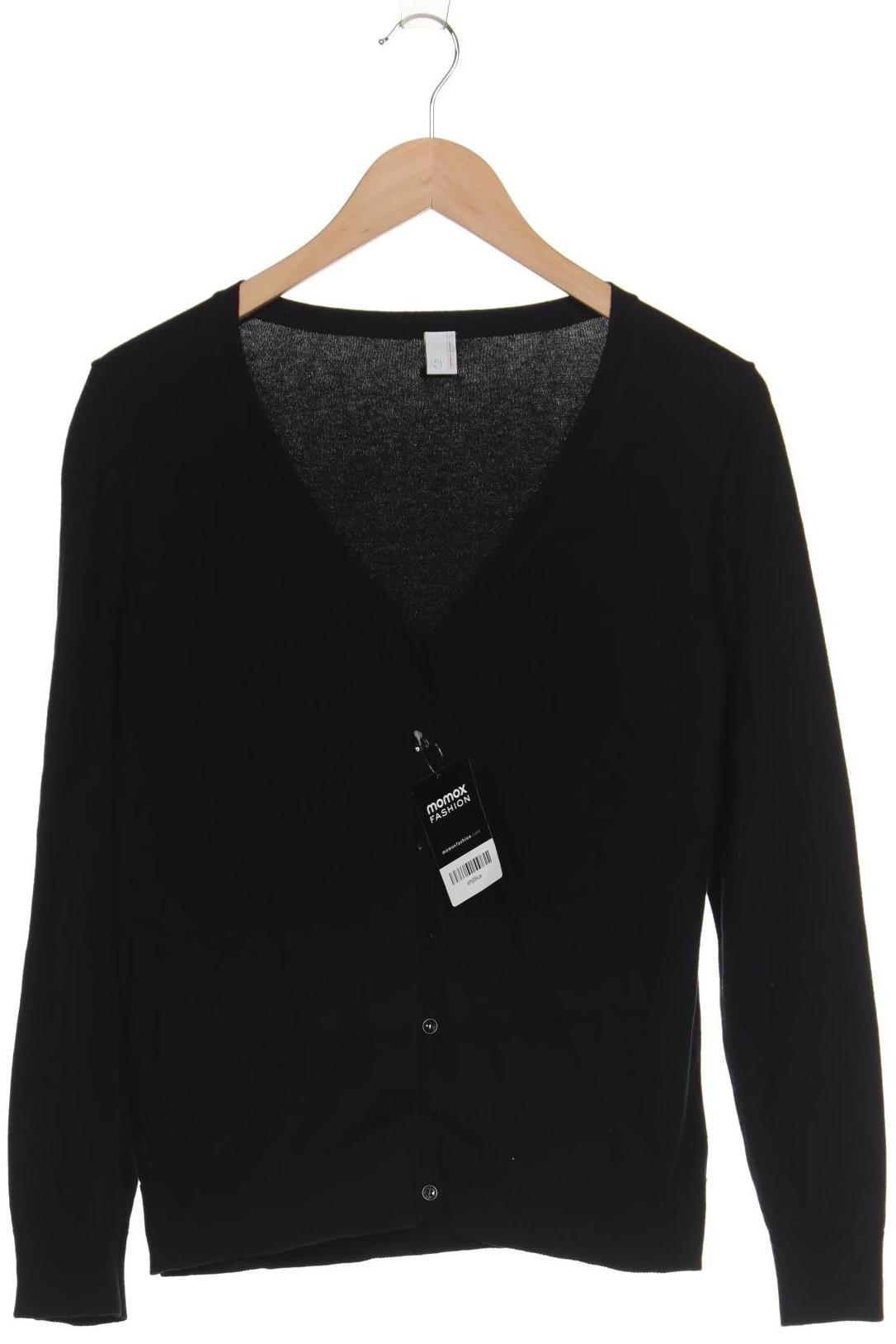 

s.Oliver Damen Strickjacke, schwarz, Gr. 38