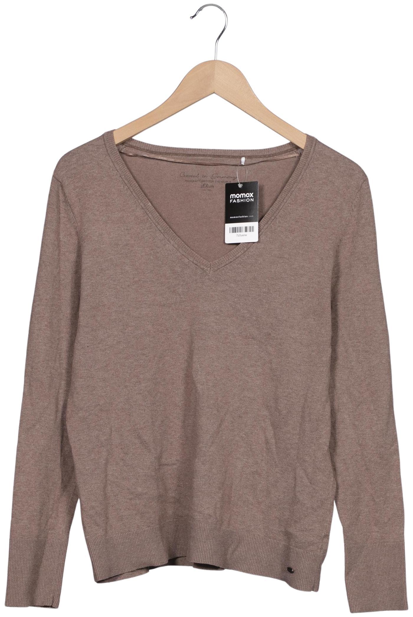 

s.Oliver Damen Pullover, braun, Gr. 44