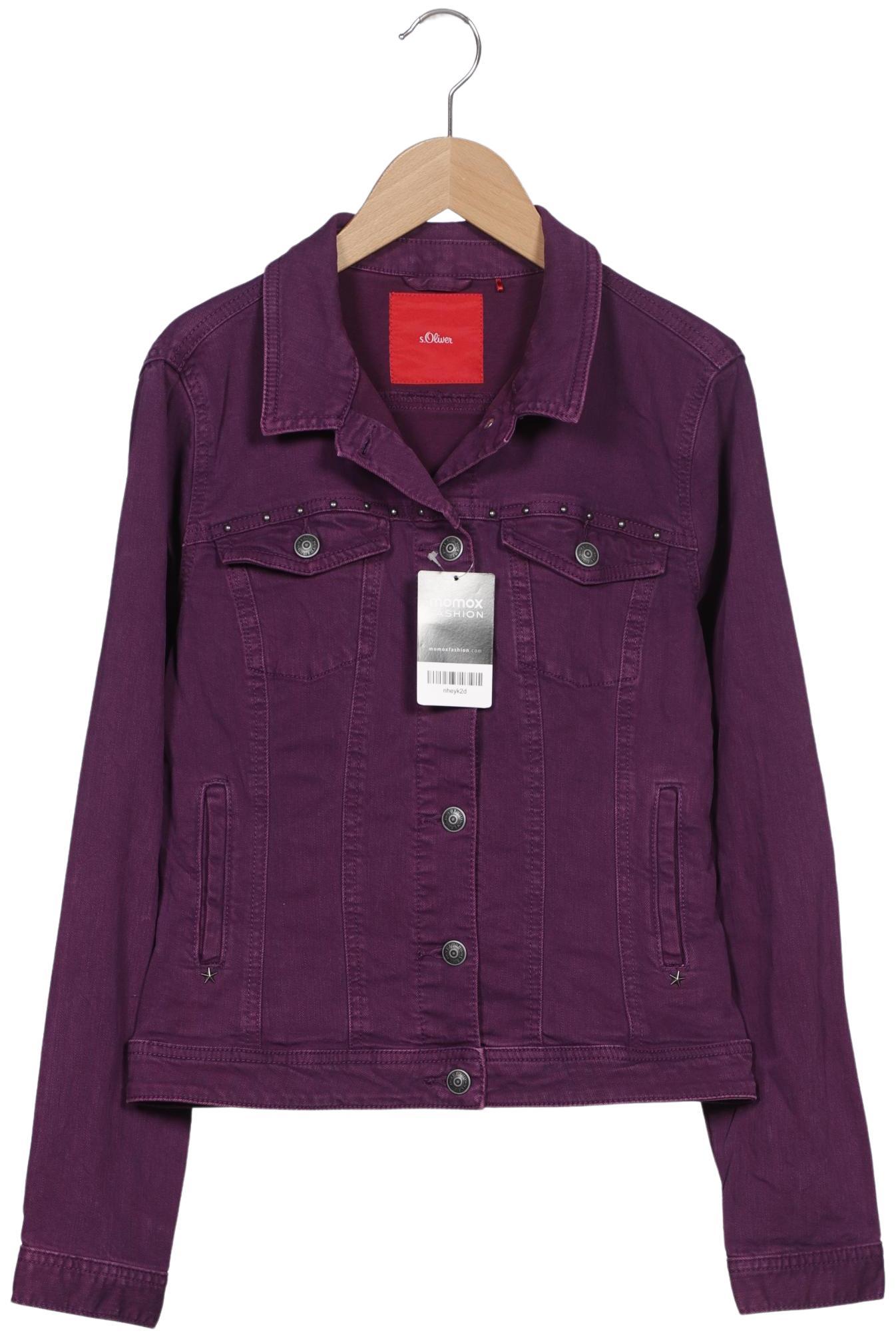 

s.Oliver Damen Jacke, flieder, Gr. 36