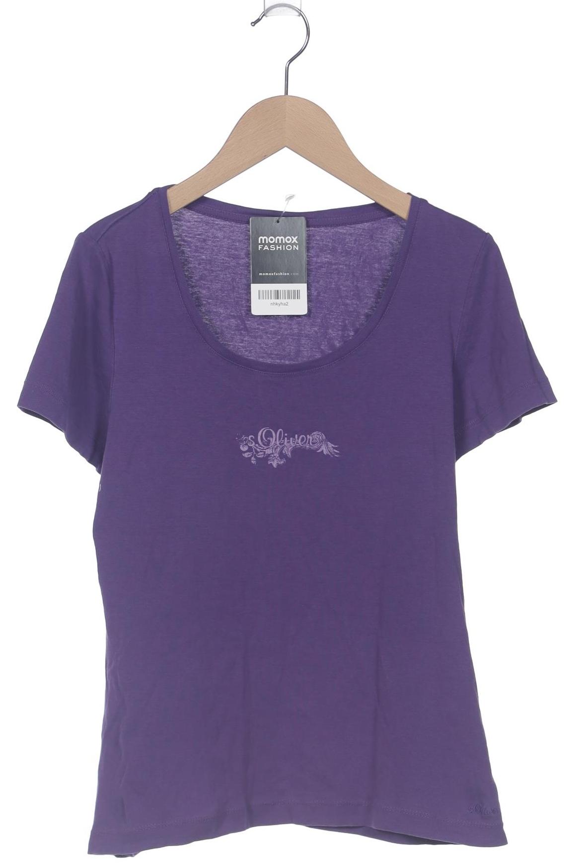 

s.Oliver Damen T-Shirt, flieder, Gr. 38