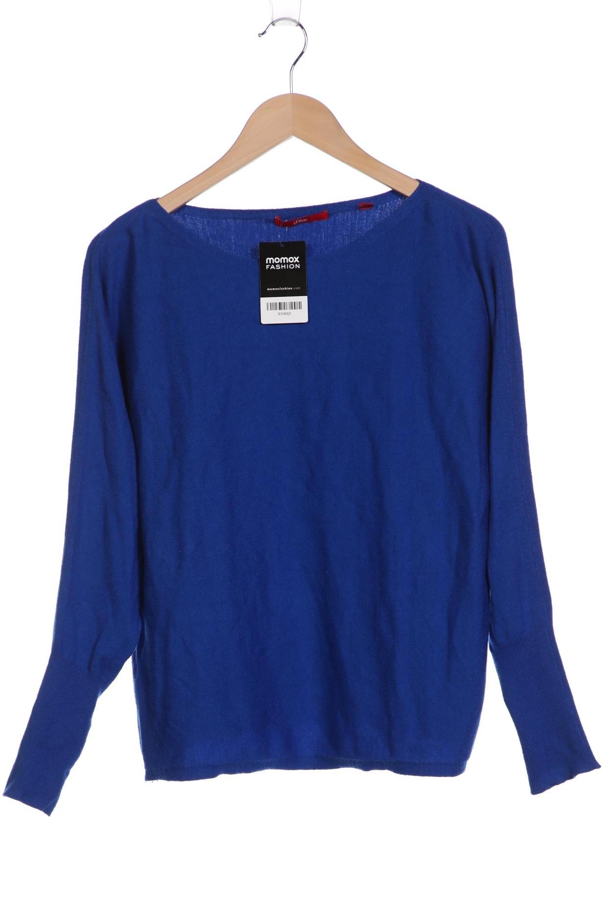 

s.Oliver Damen Pullover, blau, Gr. 38