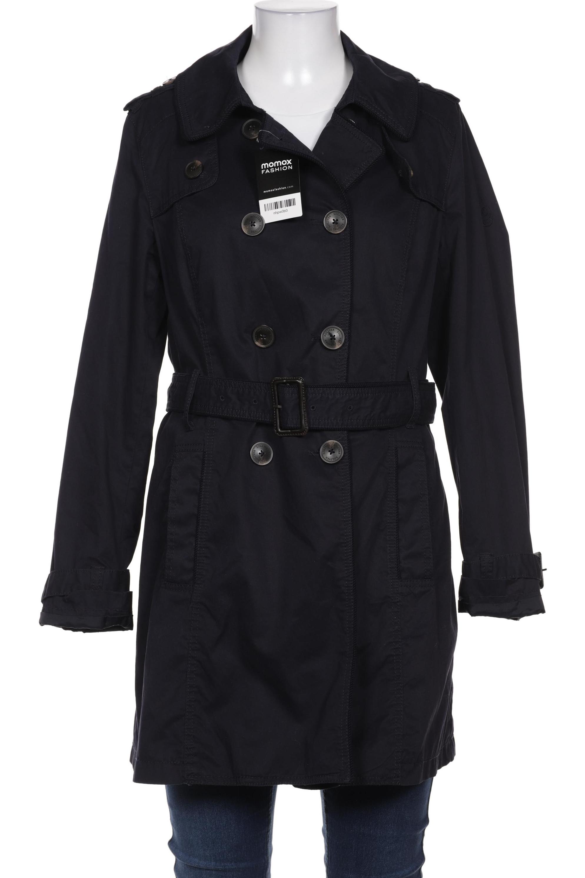 

s.Oliver Damen Mantel, marineblau