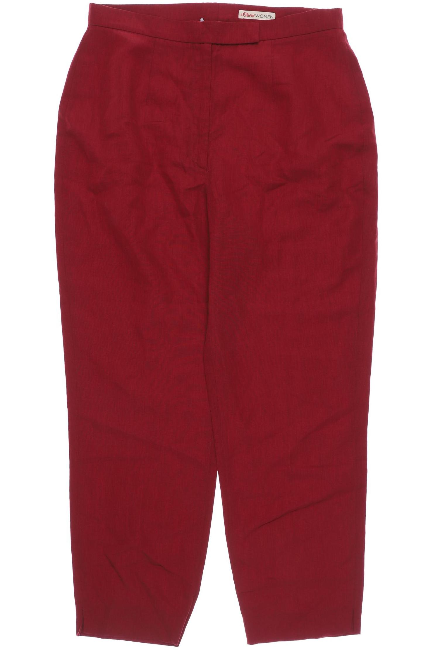 

s.Oliver Damen Stoffhose, rot, Gr. 40
