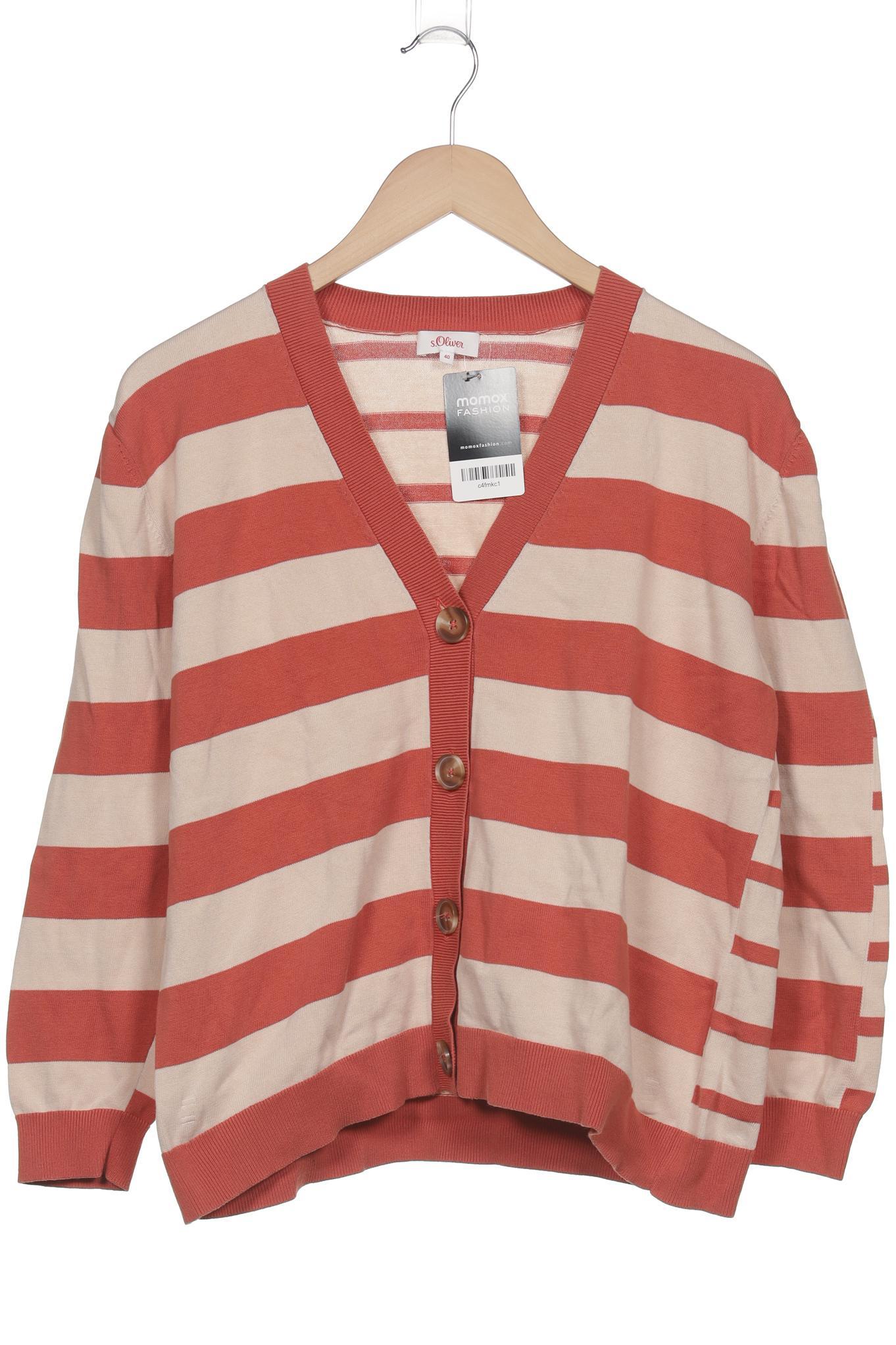 

s.Oliver Damen Strickjacke, beige, Gr. 40