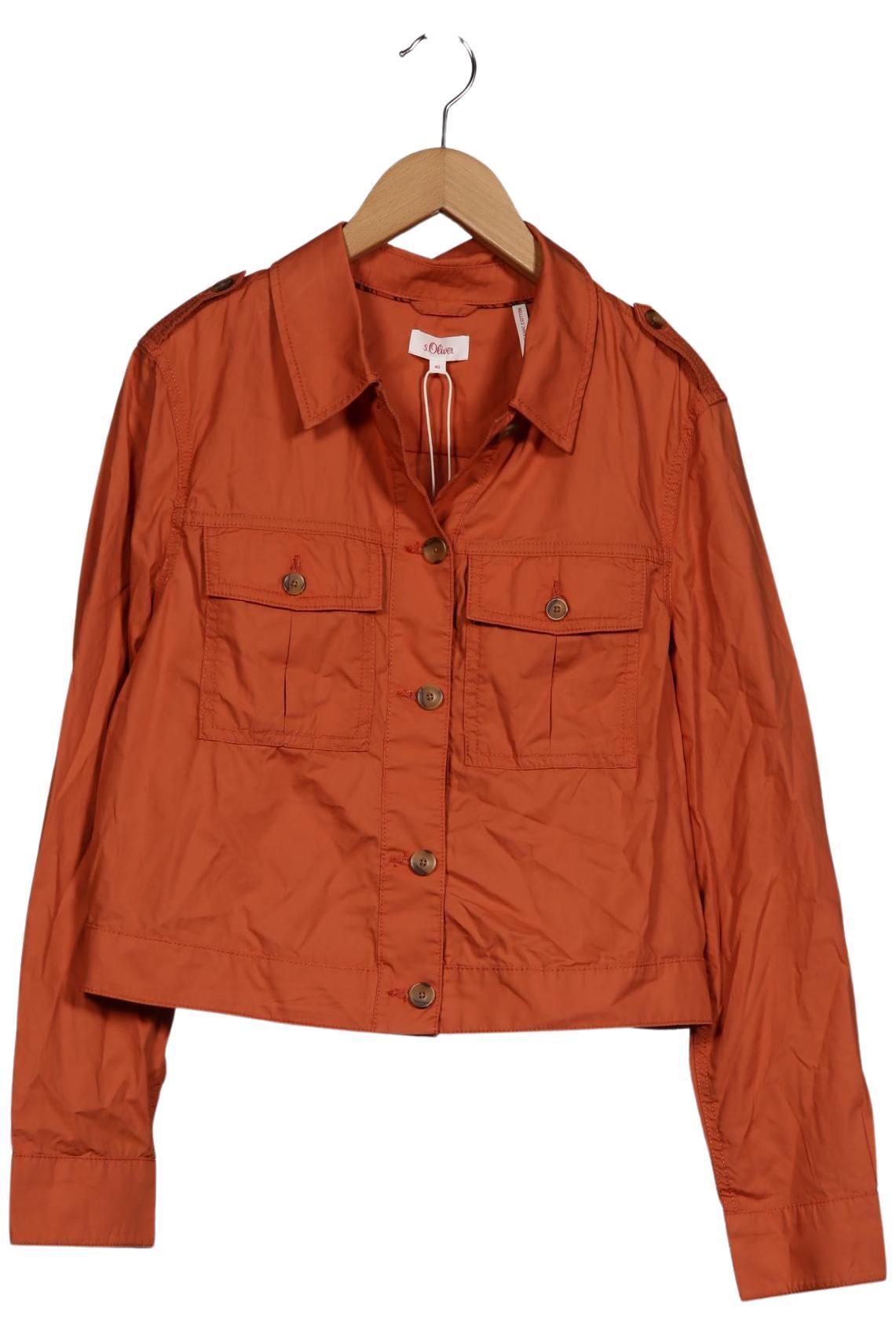 

s.Oliver Damen Jacke, orange, Gr. 40