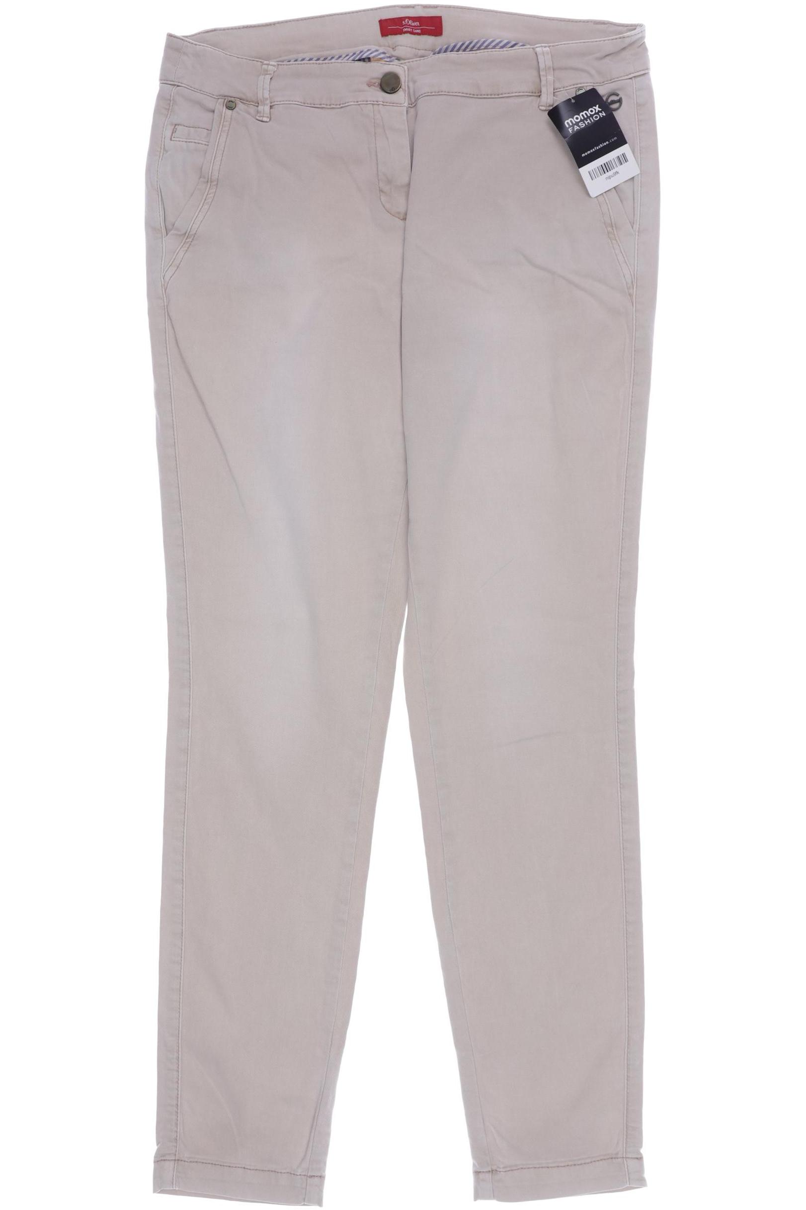 

s.Oliver Damen Jeans, beige