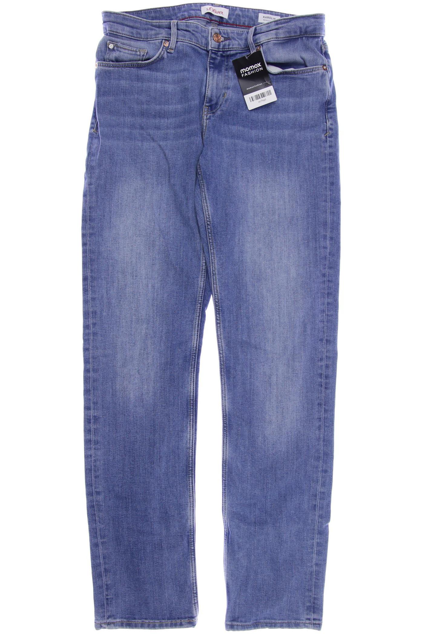 

s.Oliver Damen Jeans, marineblau