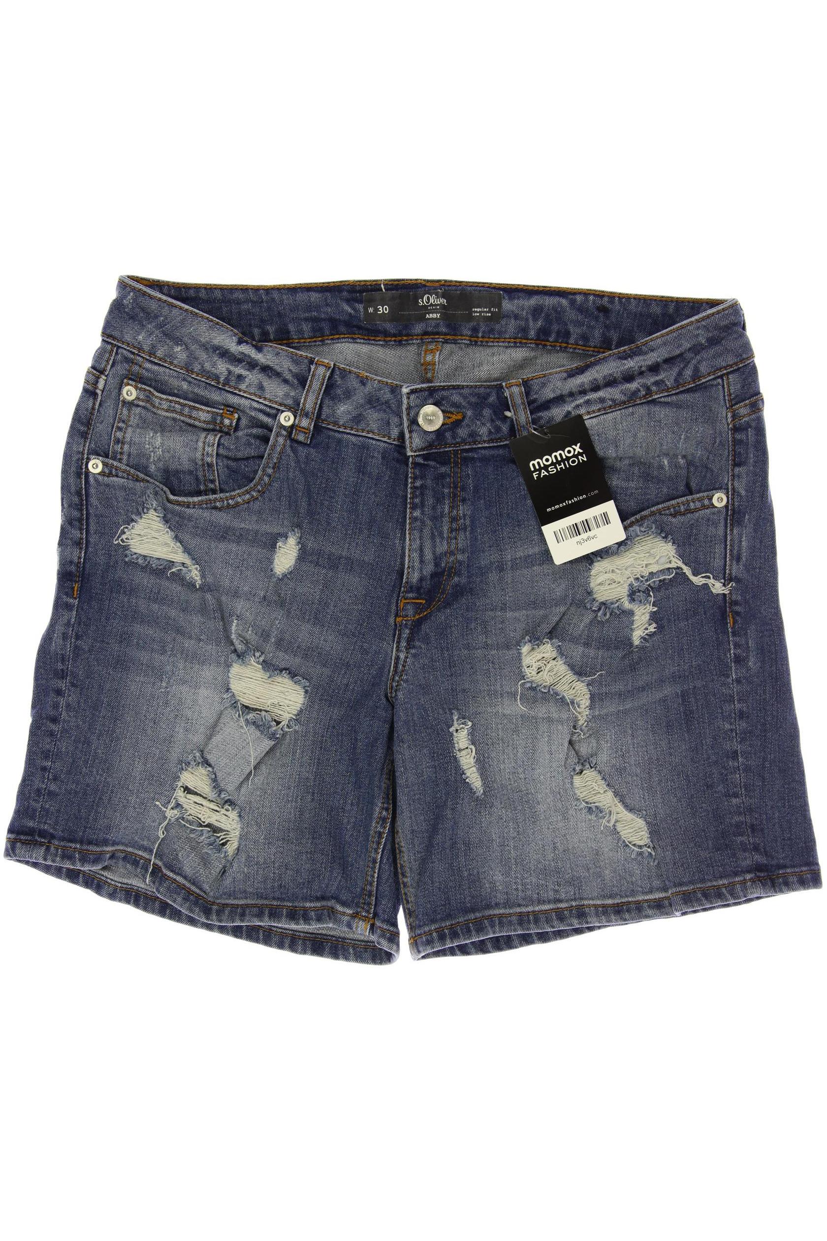 

s.Oliver Damen Shorts, blau, Gr. 40