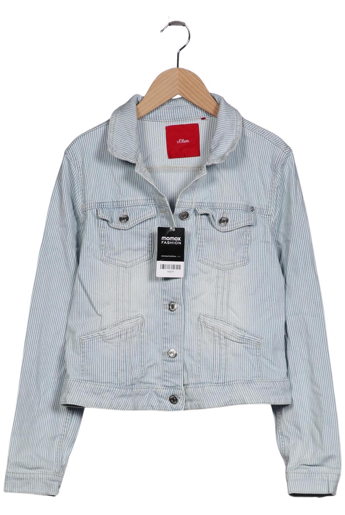 

s.Oliver Damen Jacke, hellblau, Gr. 40