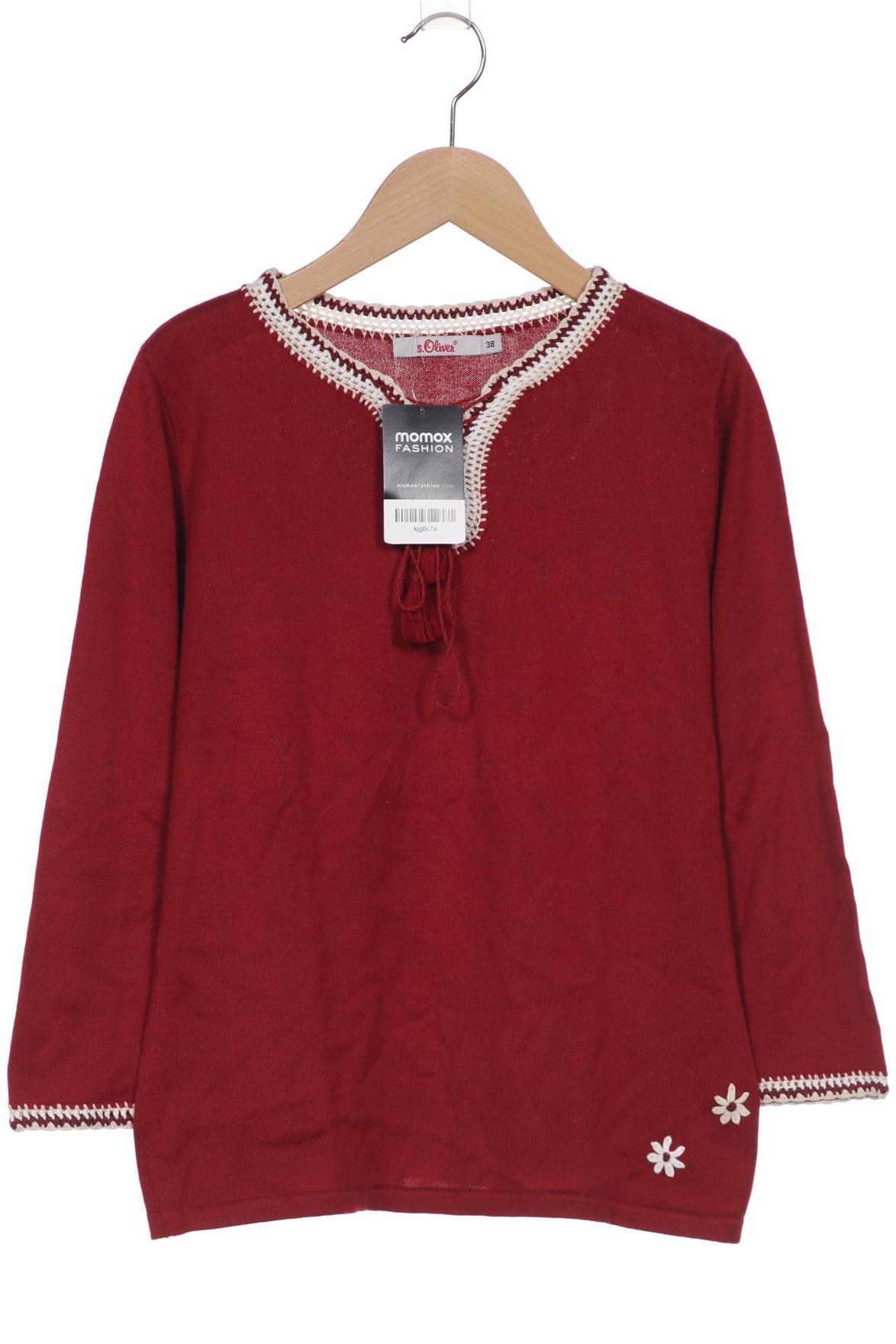 

s.Oliver Damen Pullover, rot, Gr. 38