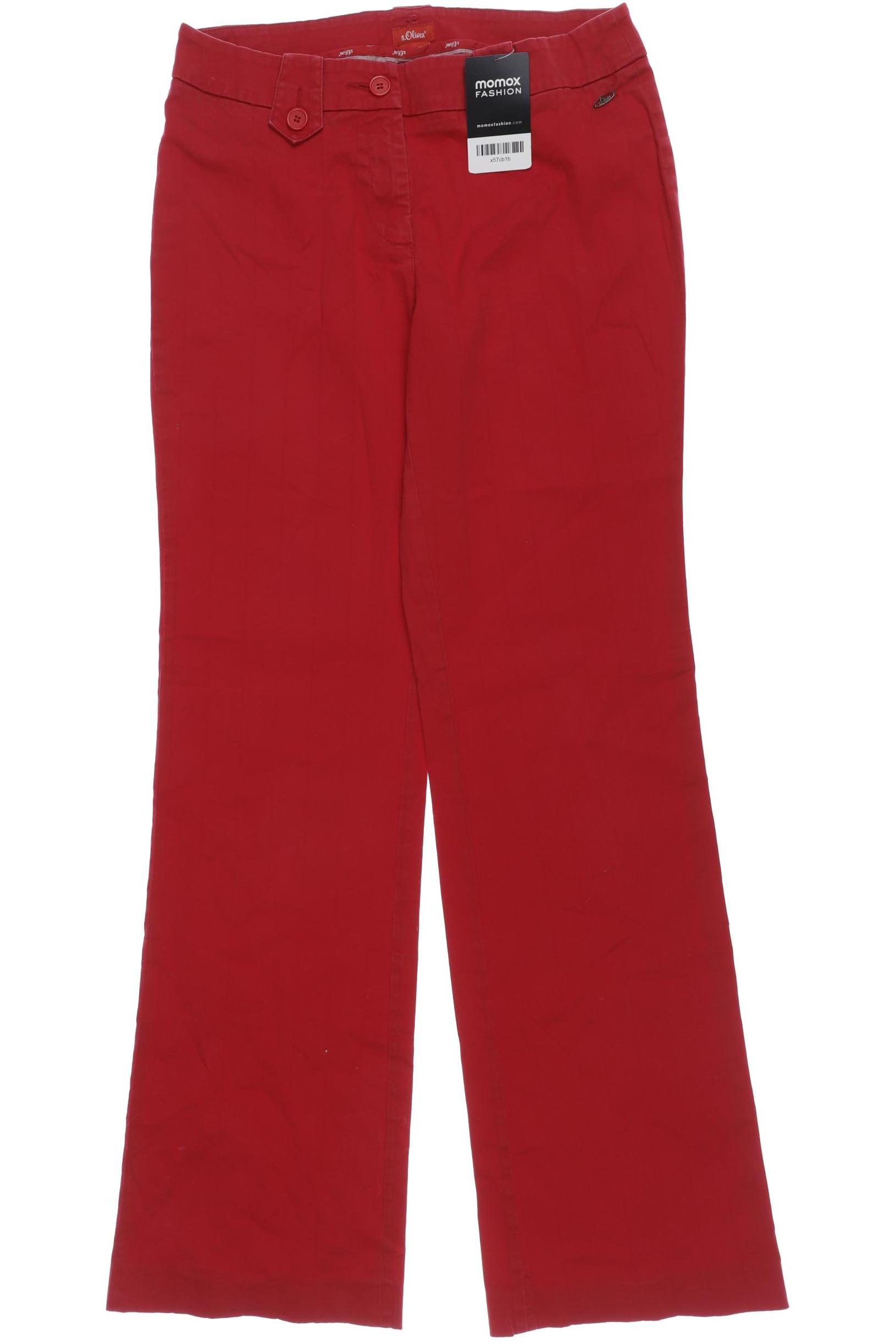 

s.Oliver Damen Stoffhose, rot, Gr. 40