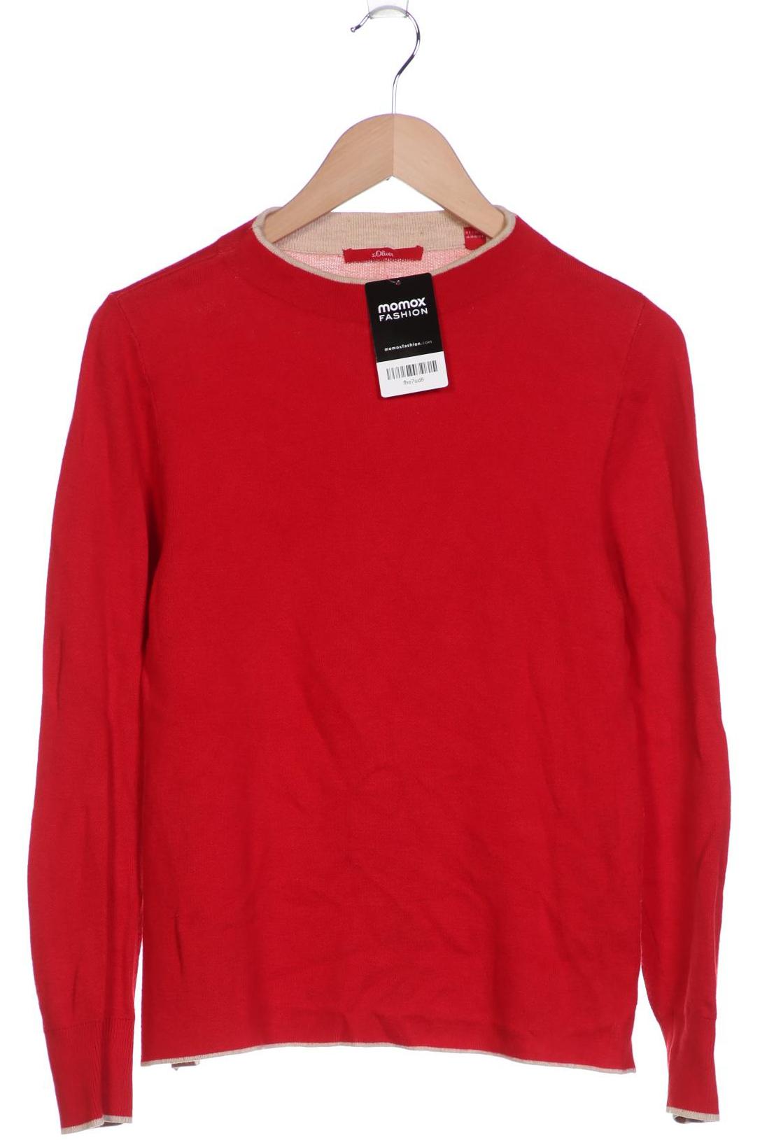

s.Oliver Damen Pullover, rot, Gr. 36