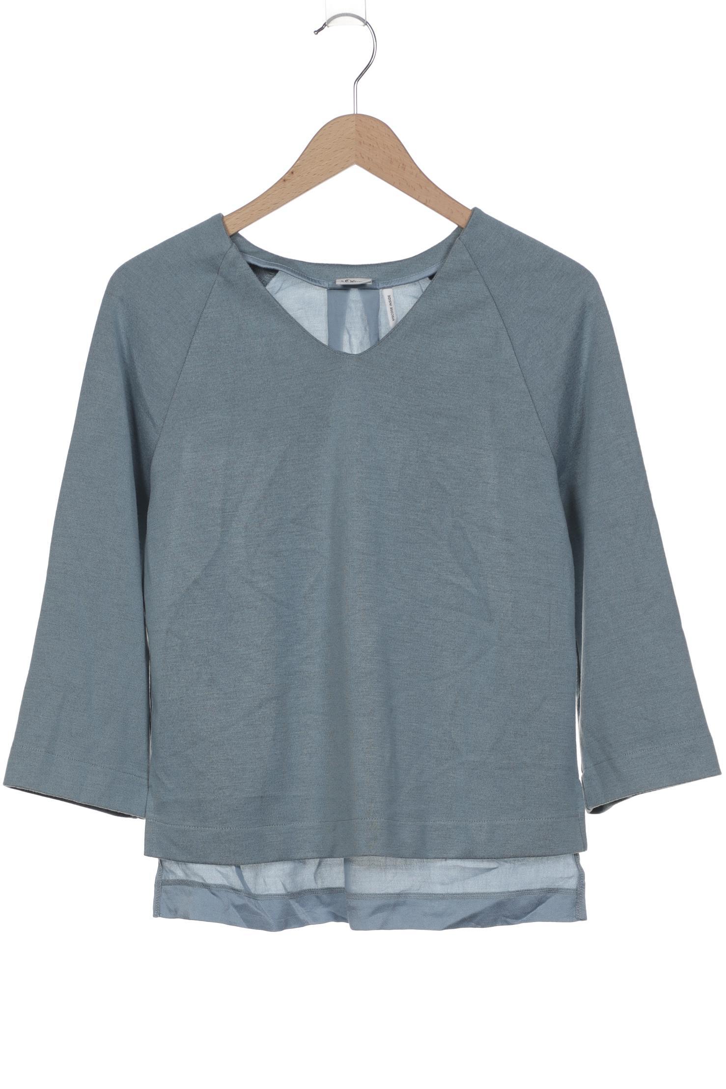 

s.Oliver Damen Pullover, blau, Gr. 36