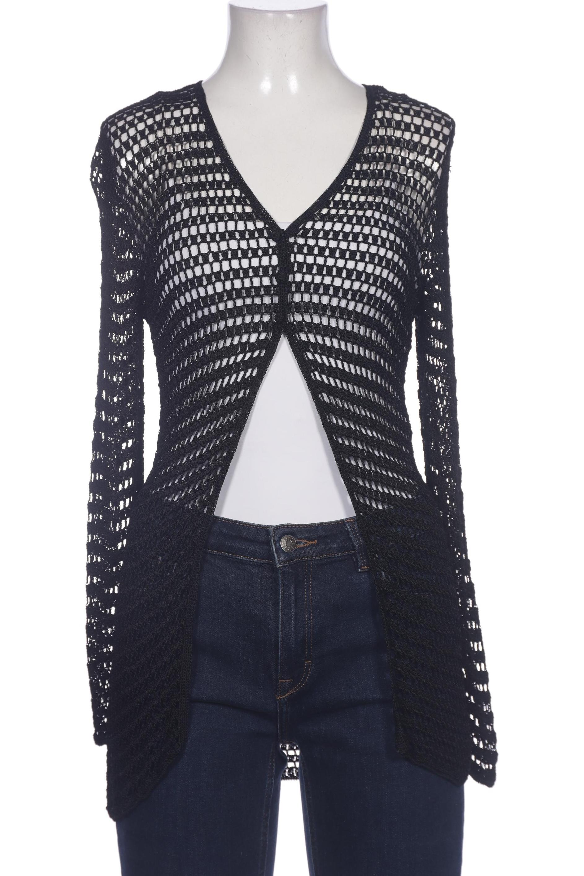 

s.Oliver Damen Strickjacke, schwarz, Gr. 38