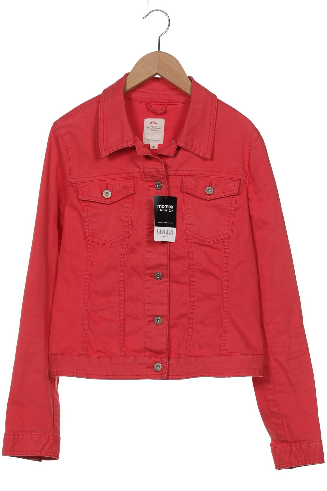 

s.Oliver Damen Jacke, rot, Gr. 38