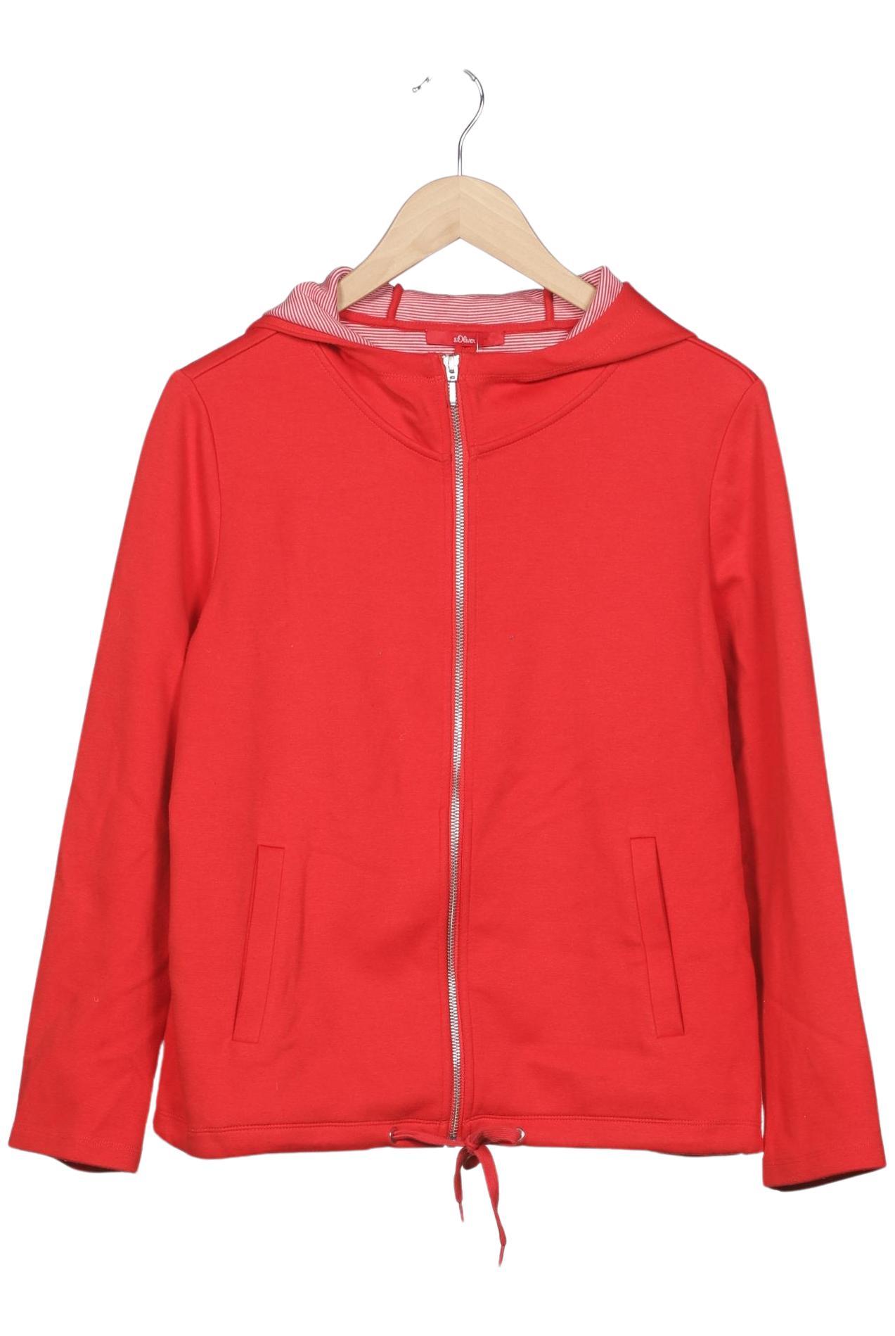 

s.Oliver Damen Kapuzenpullover, rot, Gr. 36