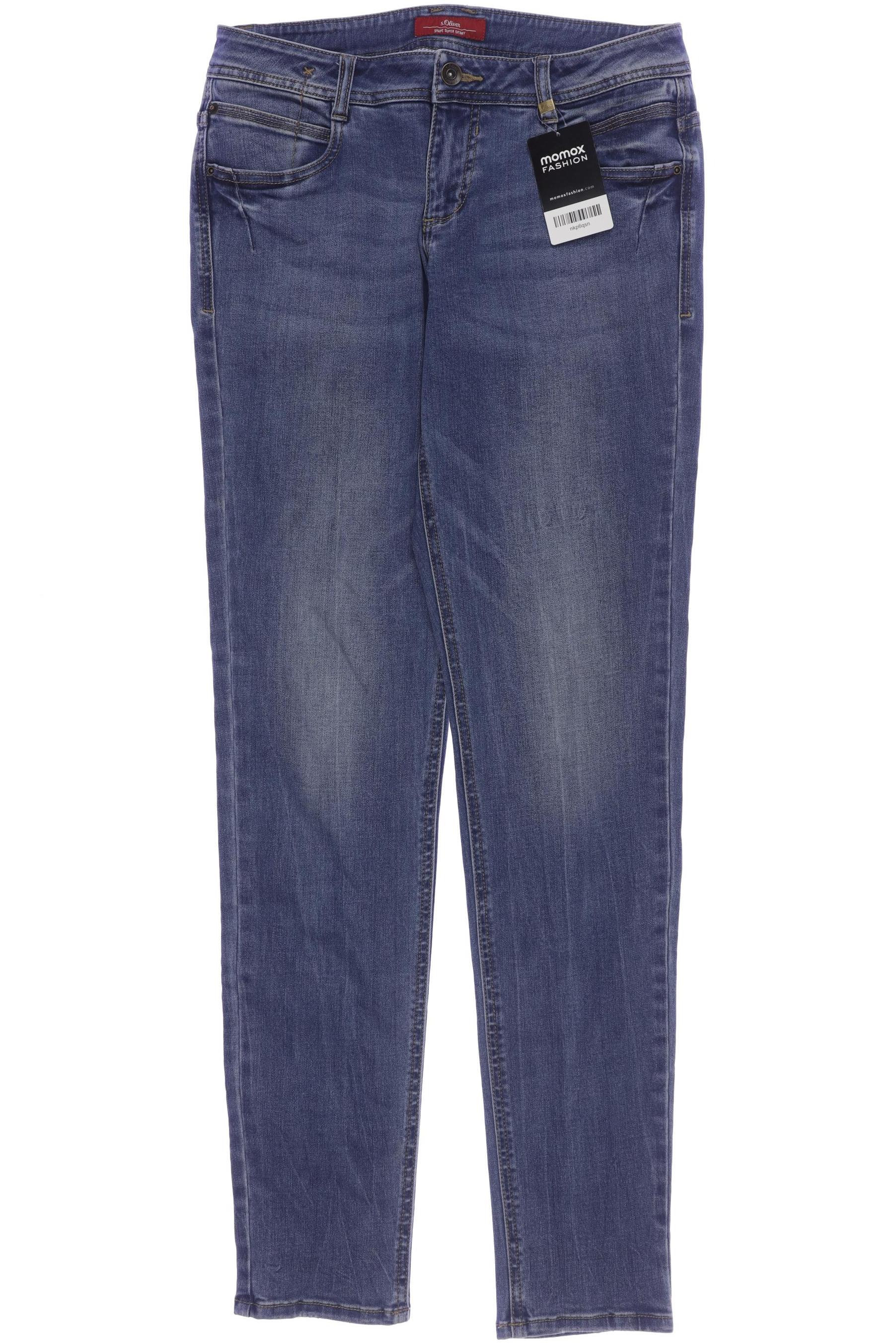 

s.Oliver Damen Jeans, marineblau, Gr. 38