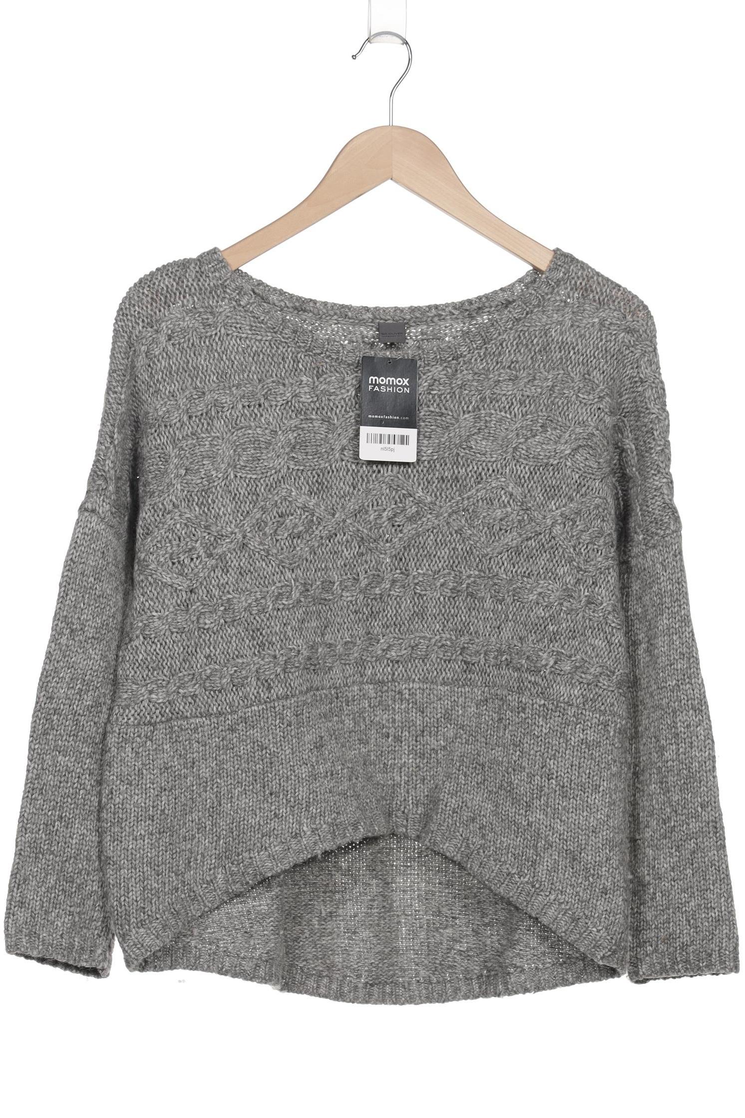 

s.Oliver Damen Pullover, grau, Gr. 38