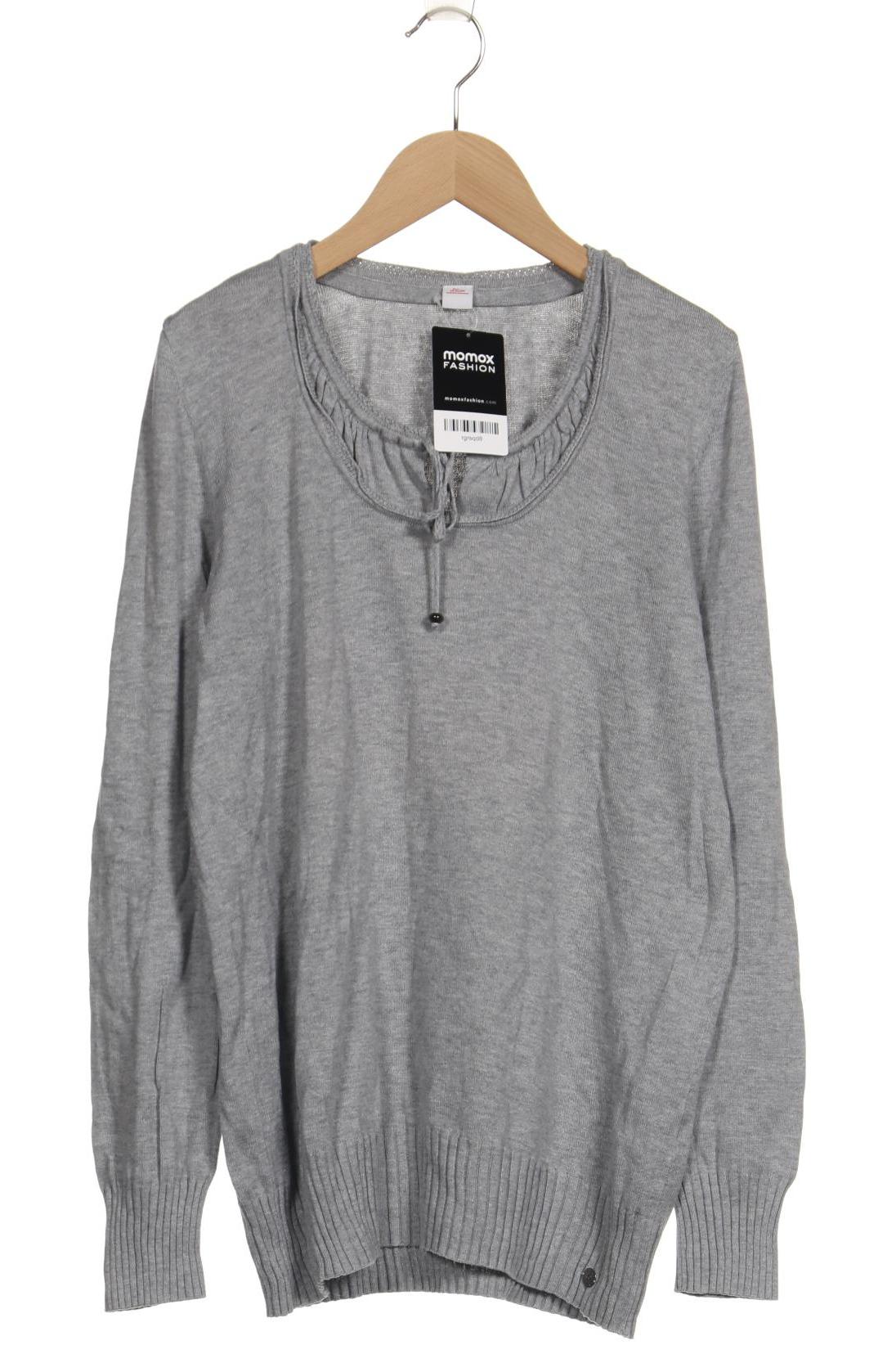 

s.Oliver Damen Pullover, grau, Gr. 44