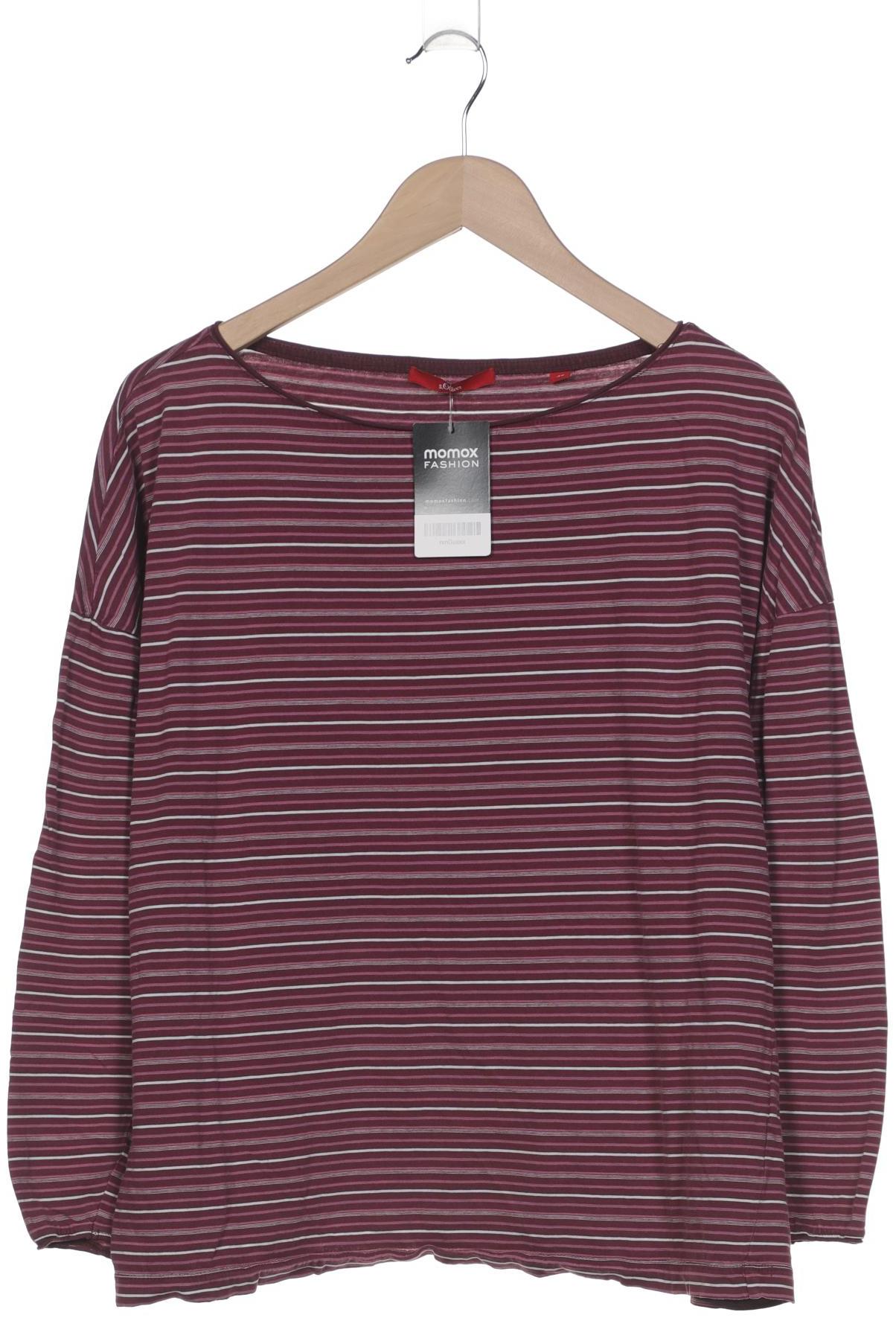 

s.Oliver Damen Langarmshirt, bordeaux, Gr. 46