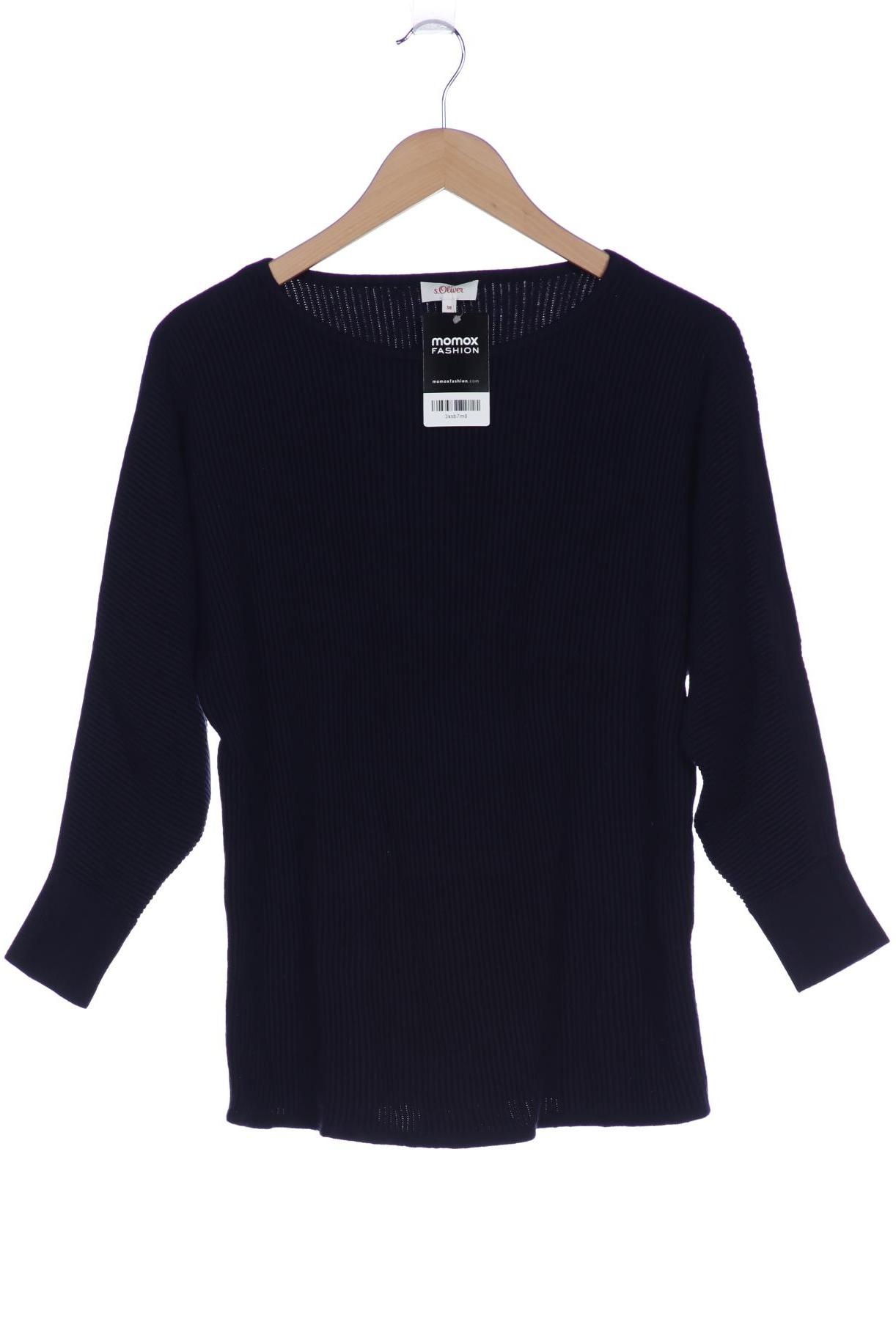 

s.Oliver Damen Pullover, marineblau, Gr. 38