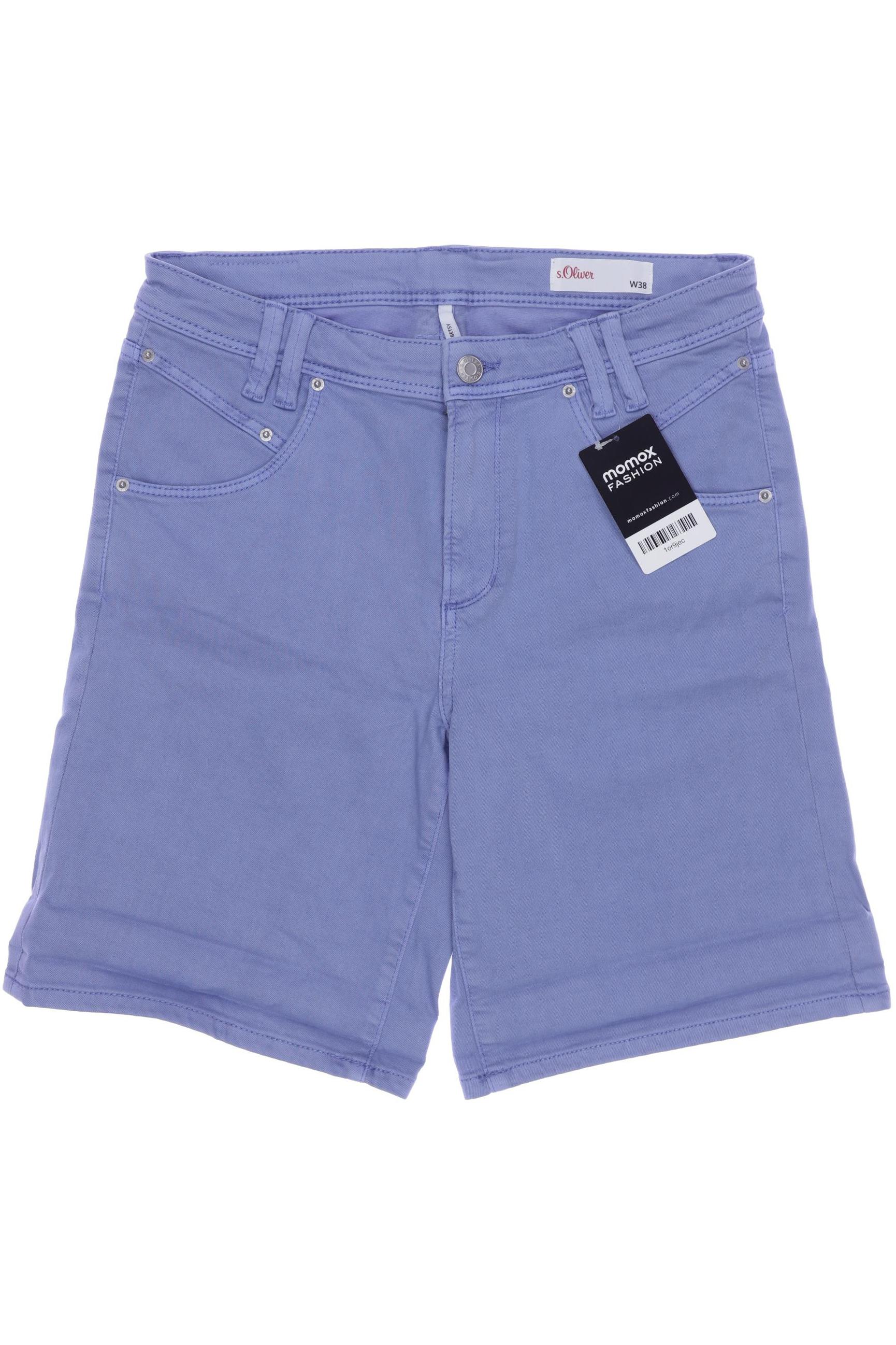 

s.Oliver Damen Shorts, blau, Gr. 38