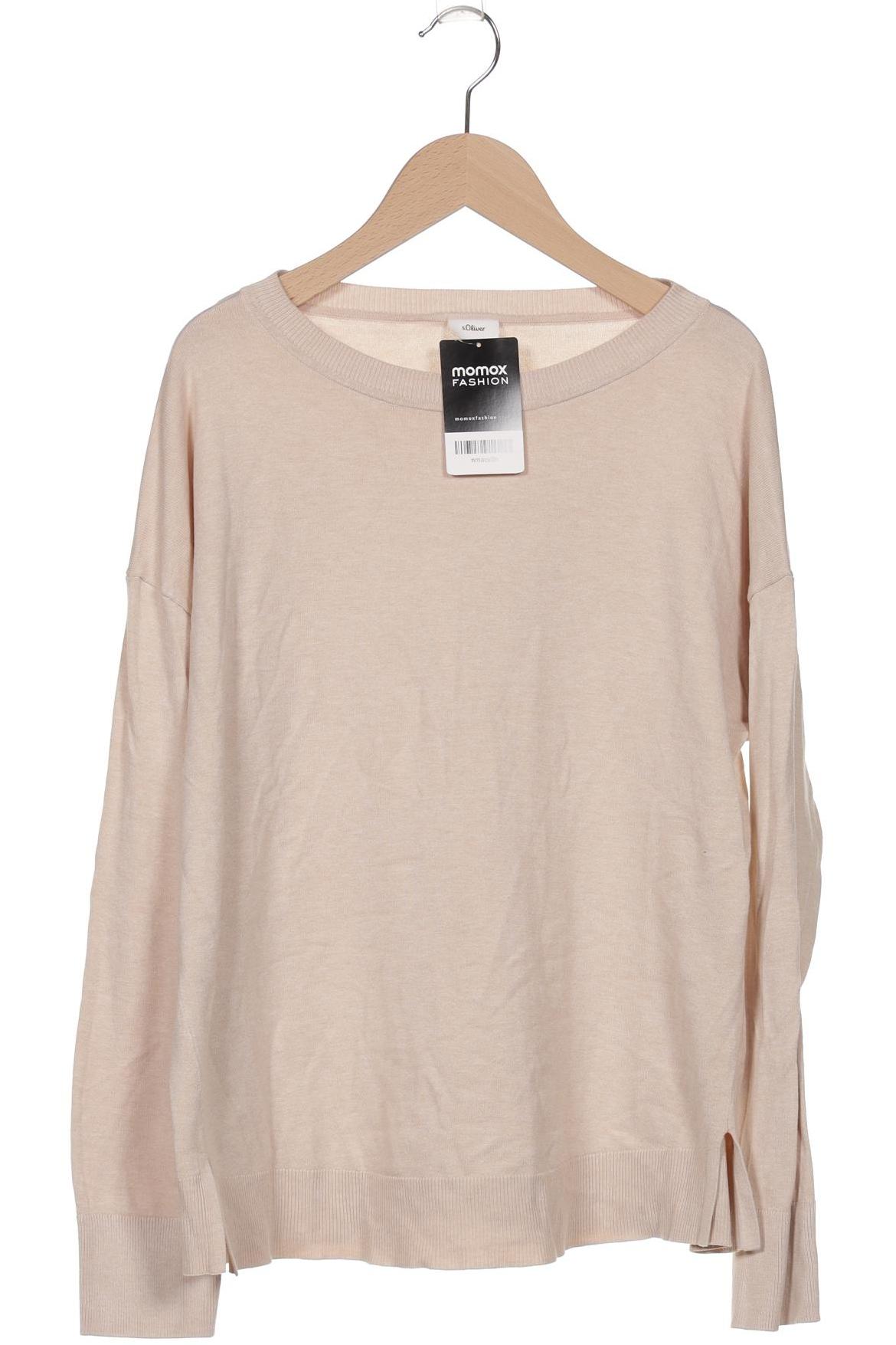 

s.Oliver Damen Pullover, beige, Gr. 42