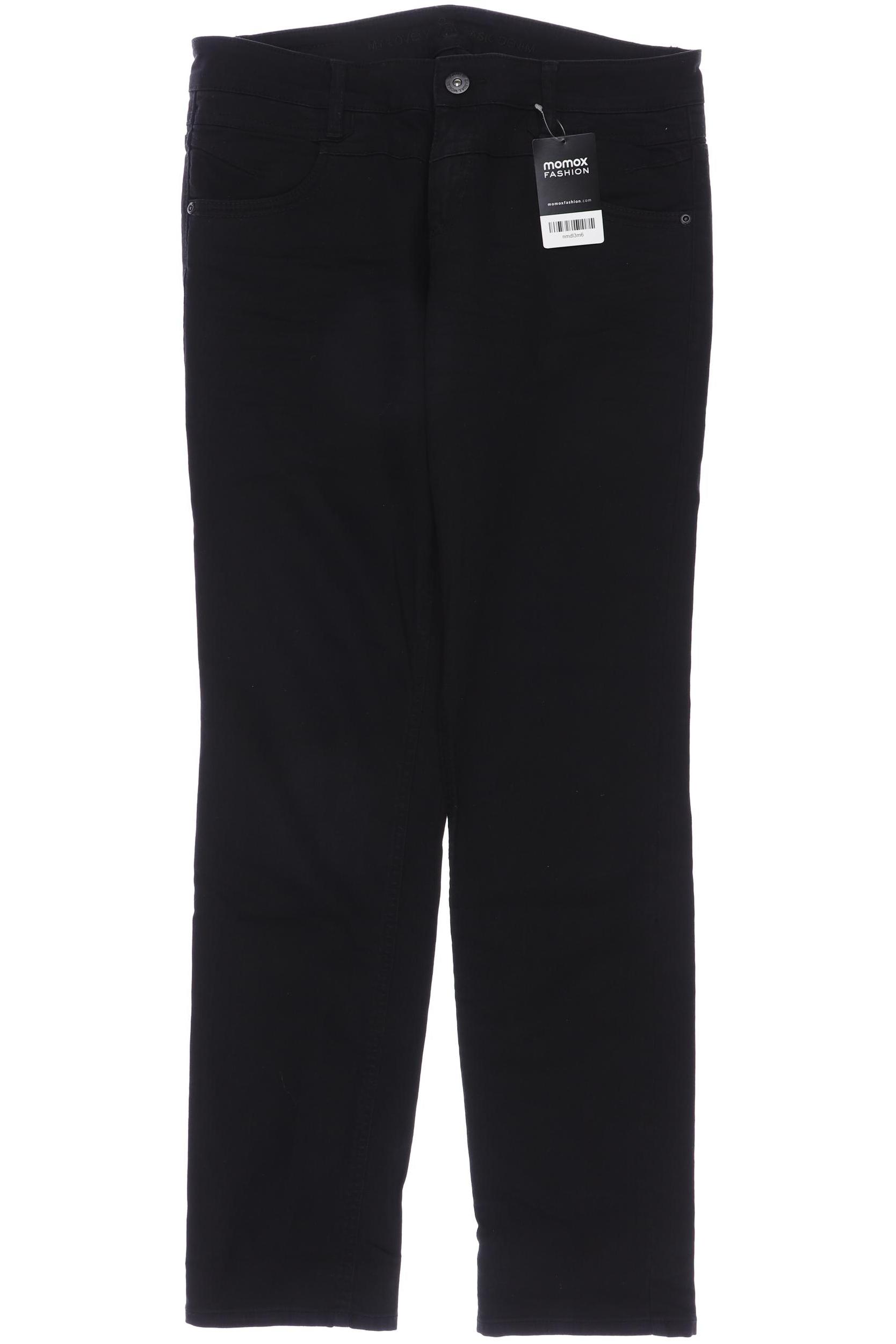 

s.Oliver Damen Jeans, schwarz