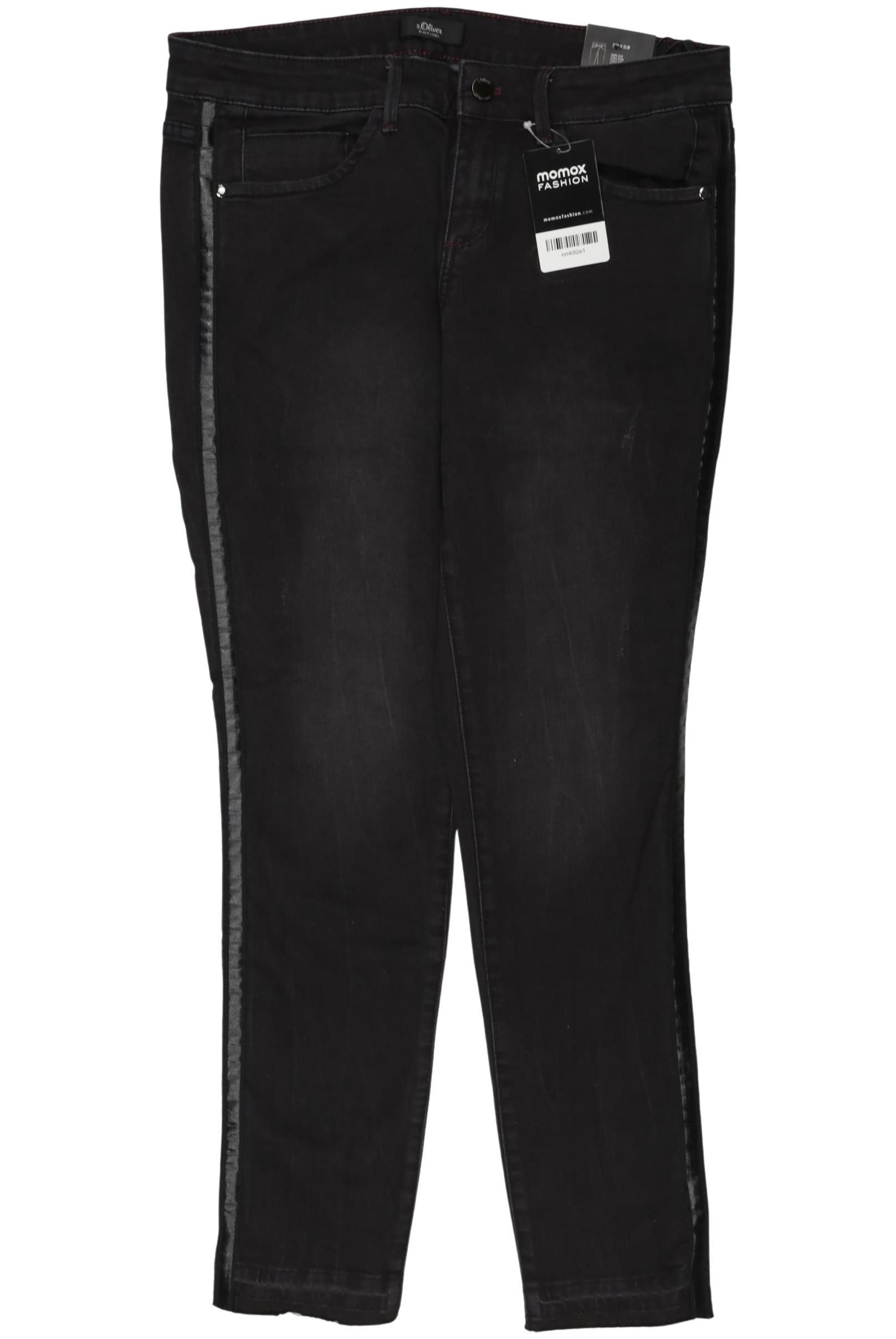

s.Oliver Damen Jeans, schwarz, Gr. 40