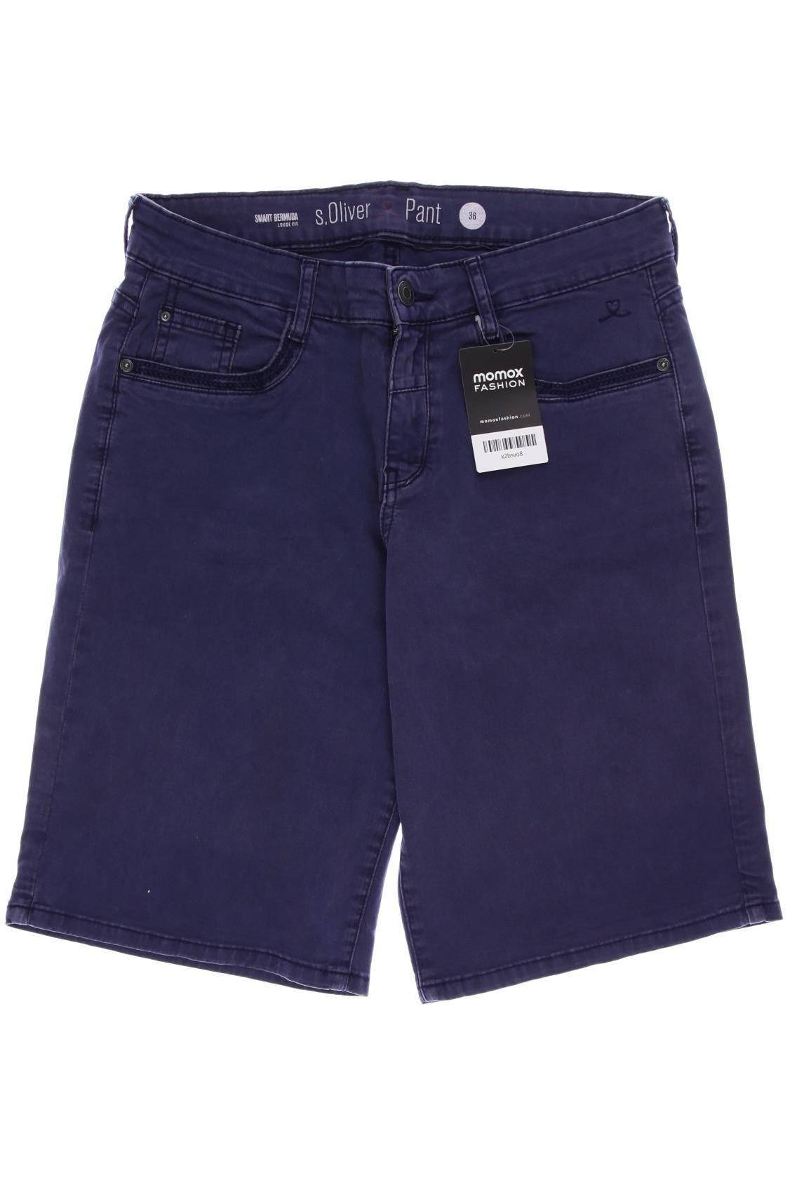 

s.Oliver Damen Shorts, blau, Gr. 36