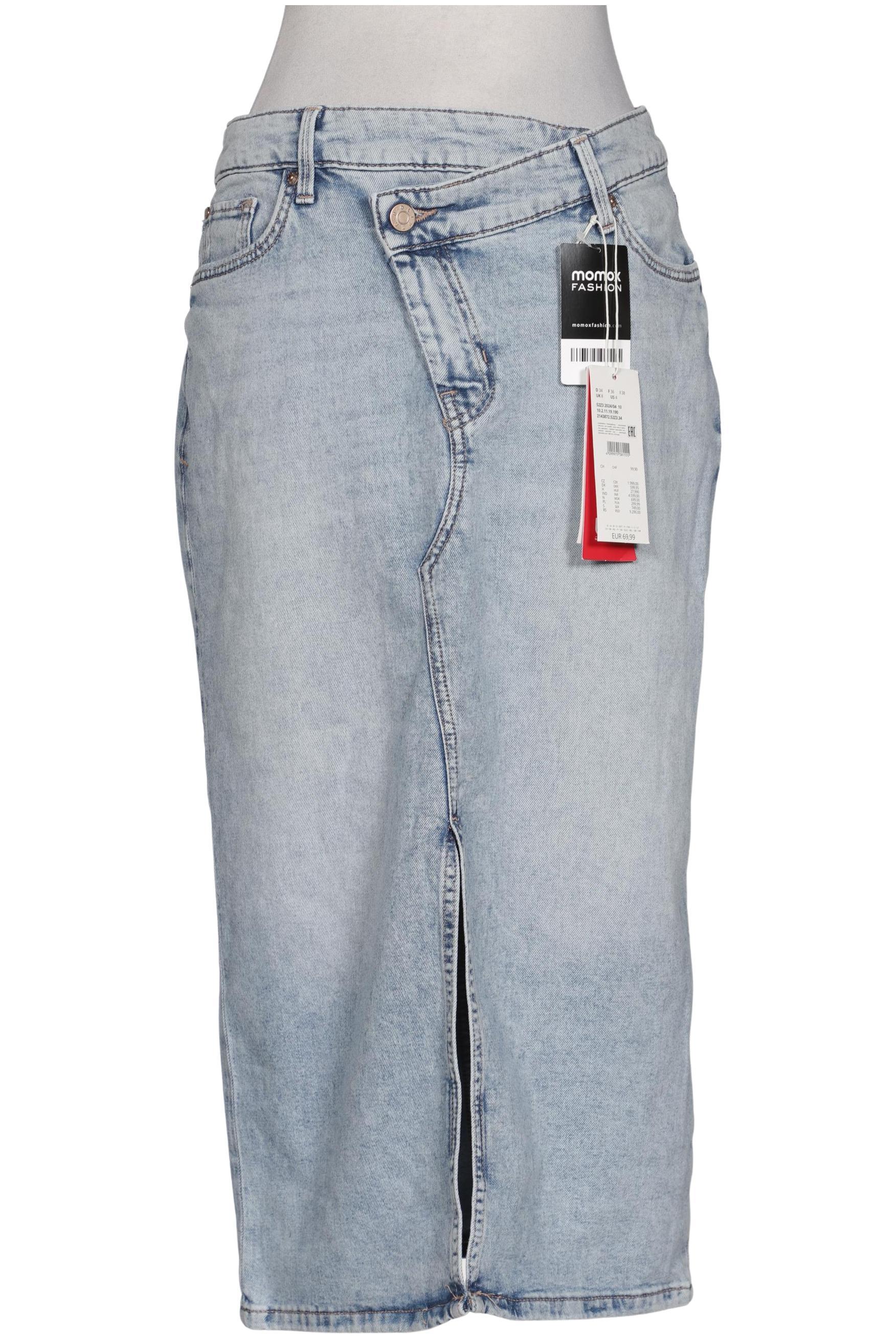 

s.Oliver Damen Rock, hellblau, Gr. 34