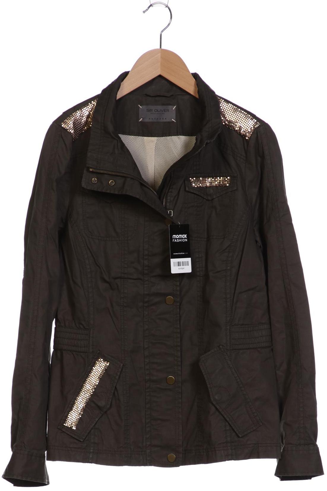 

s.Oliver Damen Jacke, grün, Gr. 38