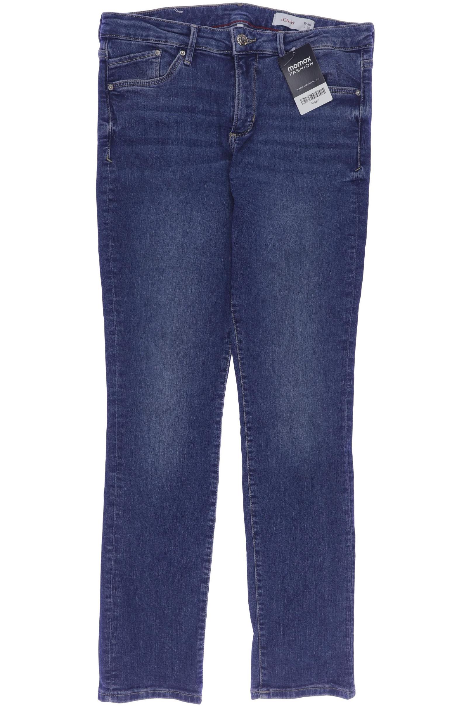 

s.Oliver Damen Jeans, blau, Gr. 40