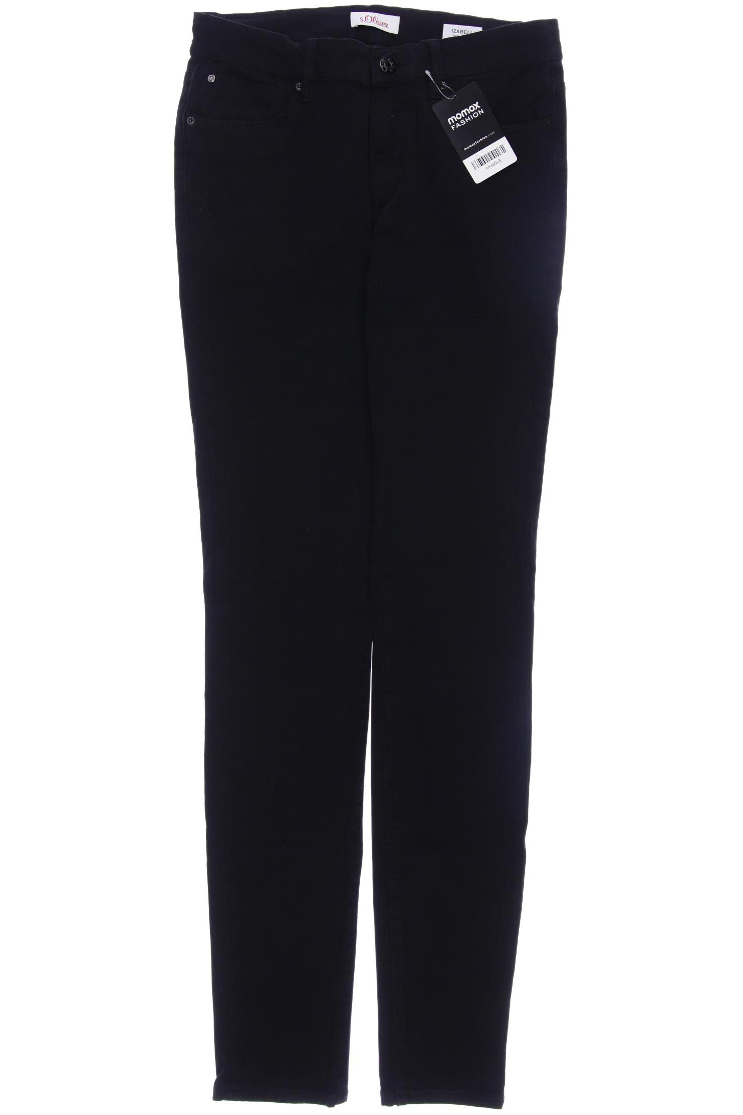 

s.Oliver Damen Jeans, schwarz