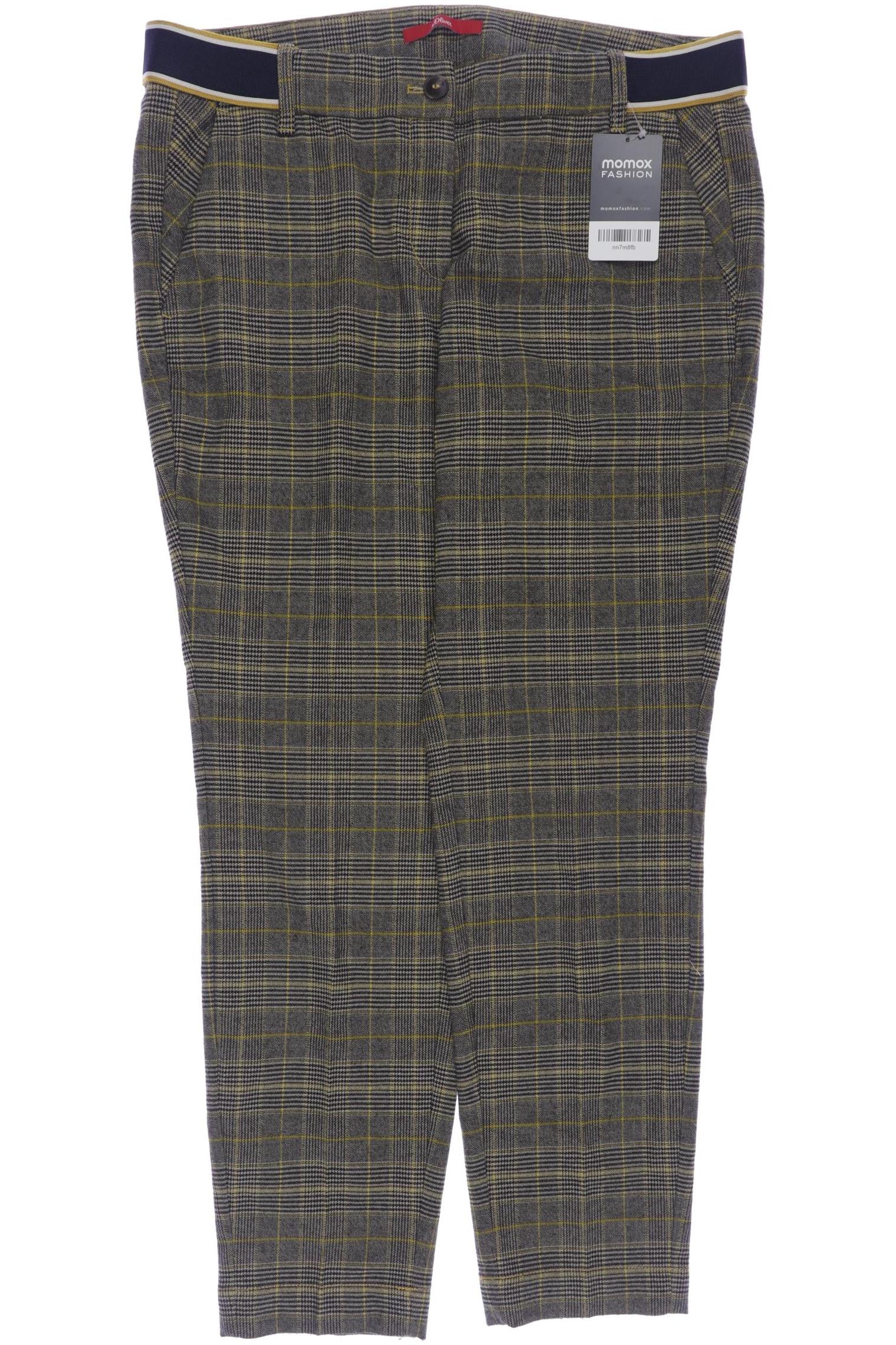 

s.Oliver Damen Stoffhose, gelb, Gr. 38