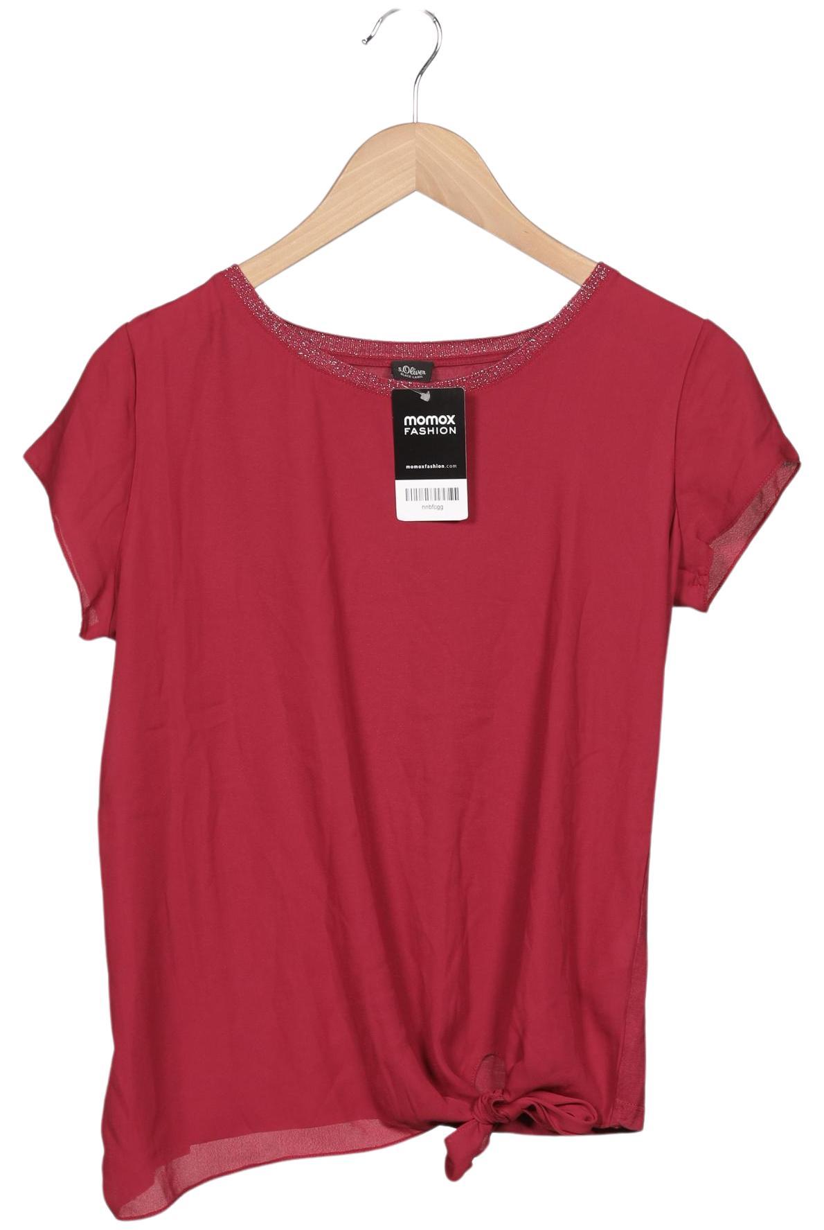 

s.Oliver Damen T-Shirt, rot, Gr. 38