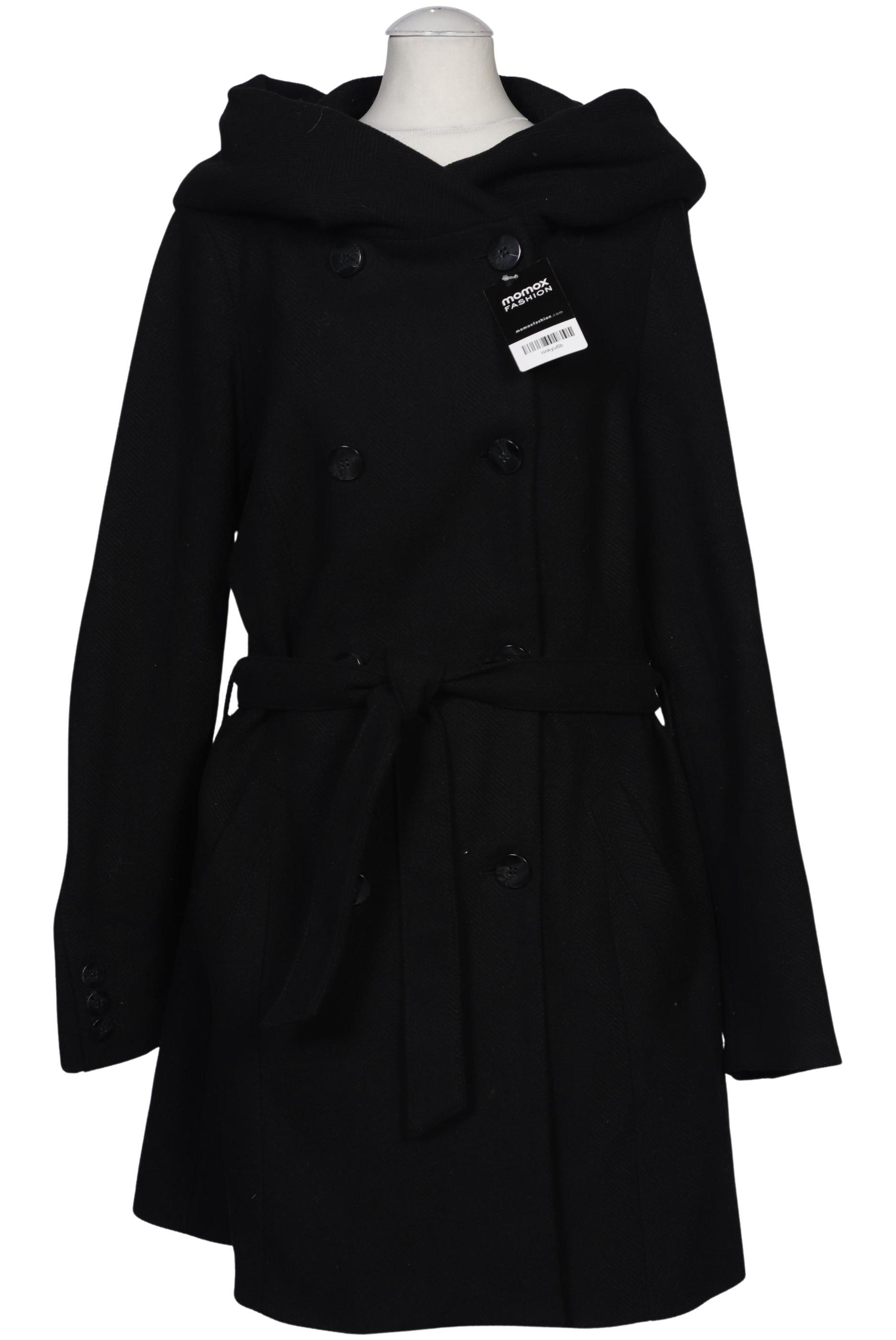 

s.Oliver Damen Mantel, schwarz, Gr. 38