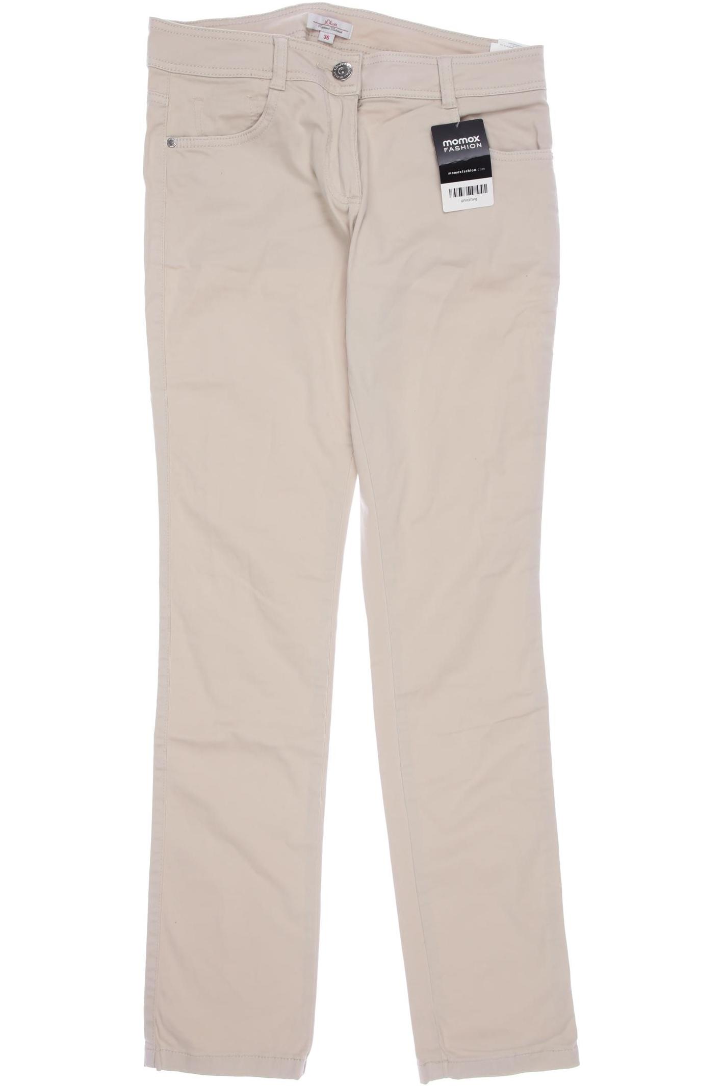 

s.Oliver Damen Jeans, beige, Gr. 36